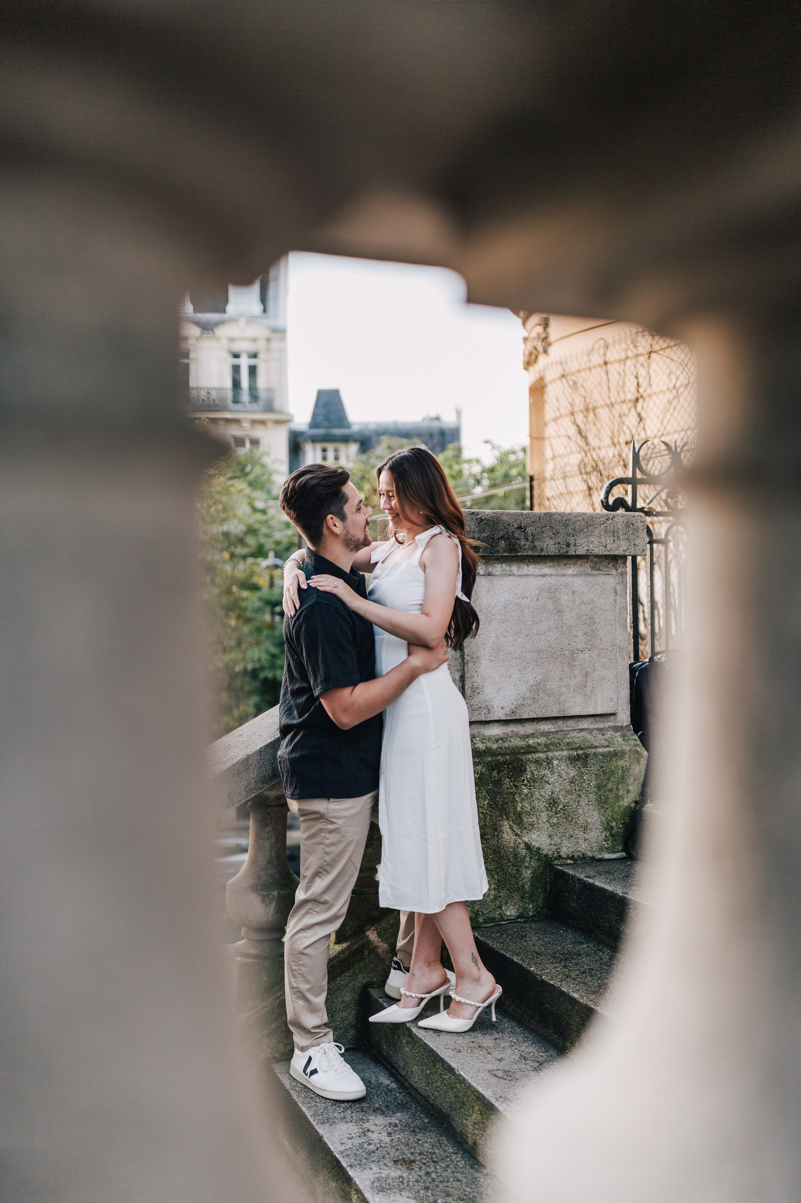 Love story in Paris (Hailey & Jackson). Photographe à Rouen, France