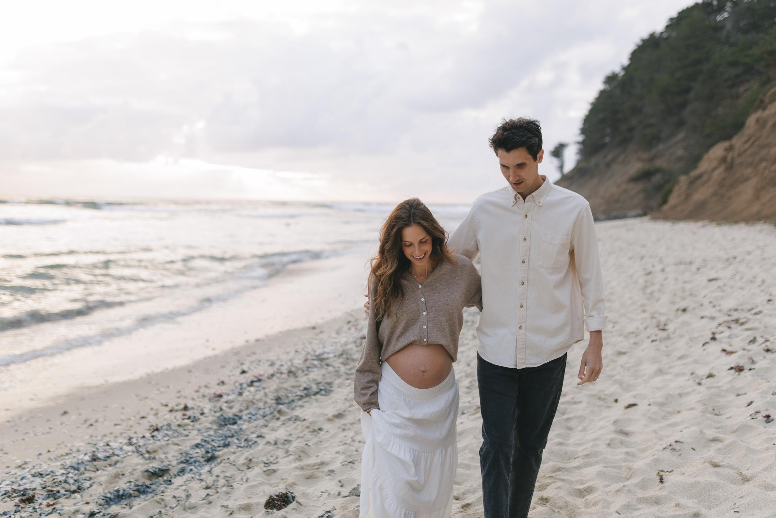 Moss Beach Maternity Photo Session. Maternity, newborn photographer in the Bay Area|Iryna Rakivnenko