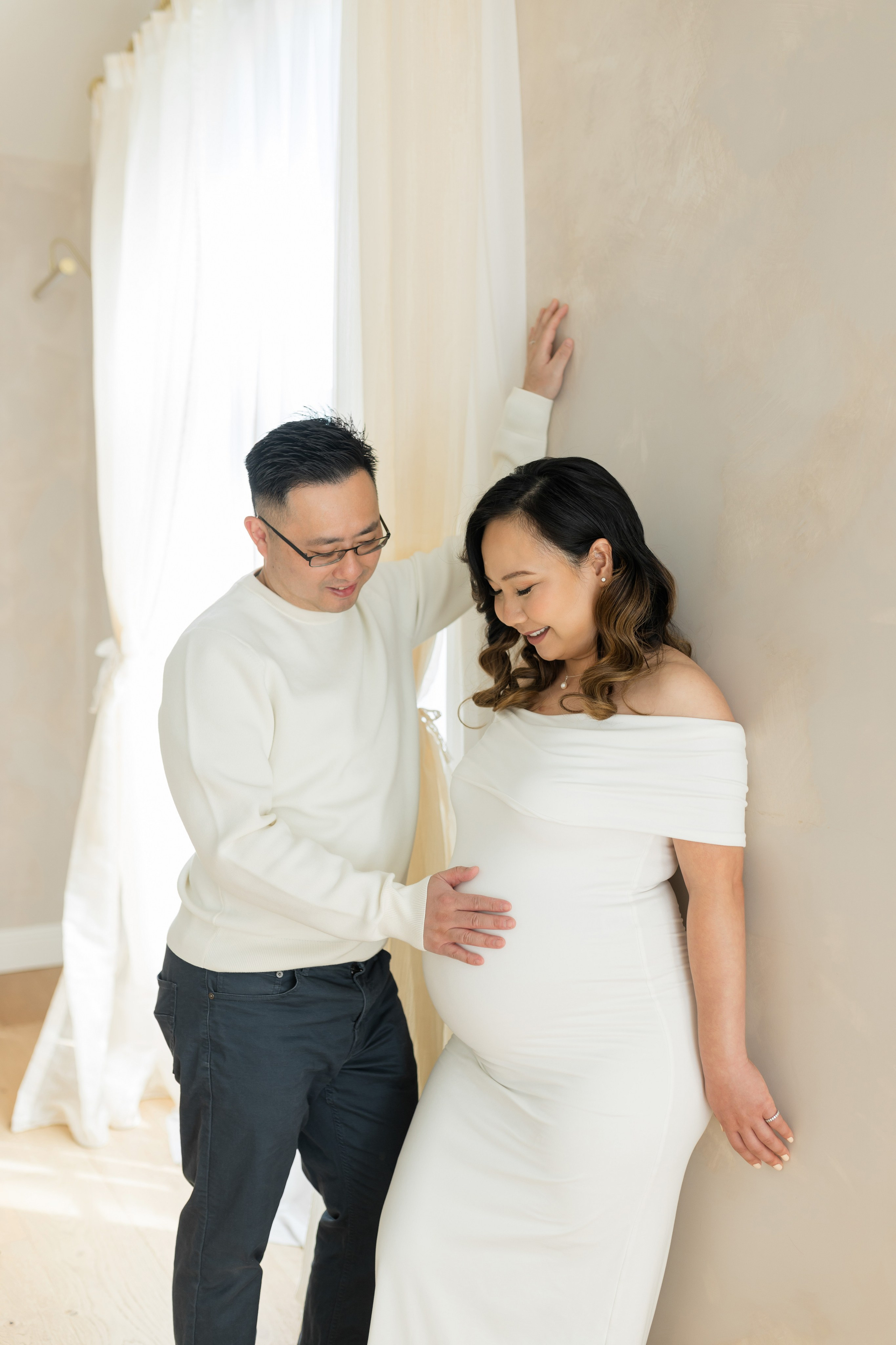 Maternity Studio Photo Session. Maternity, newborn photographer in the Bay Area|Iryna Rakivnenko
