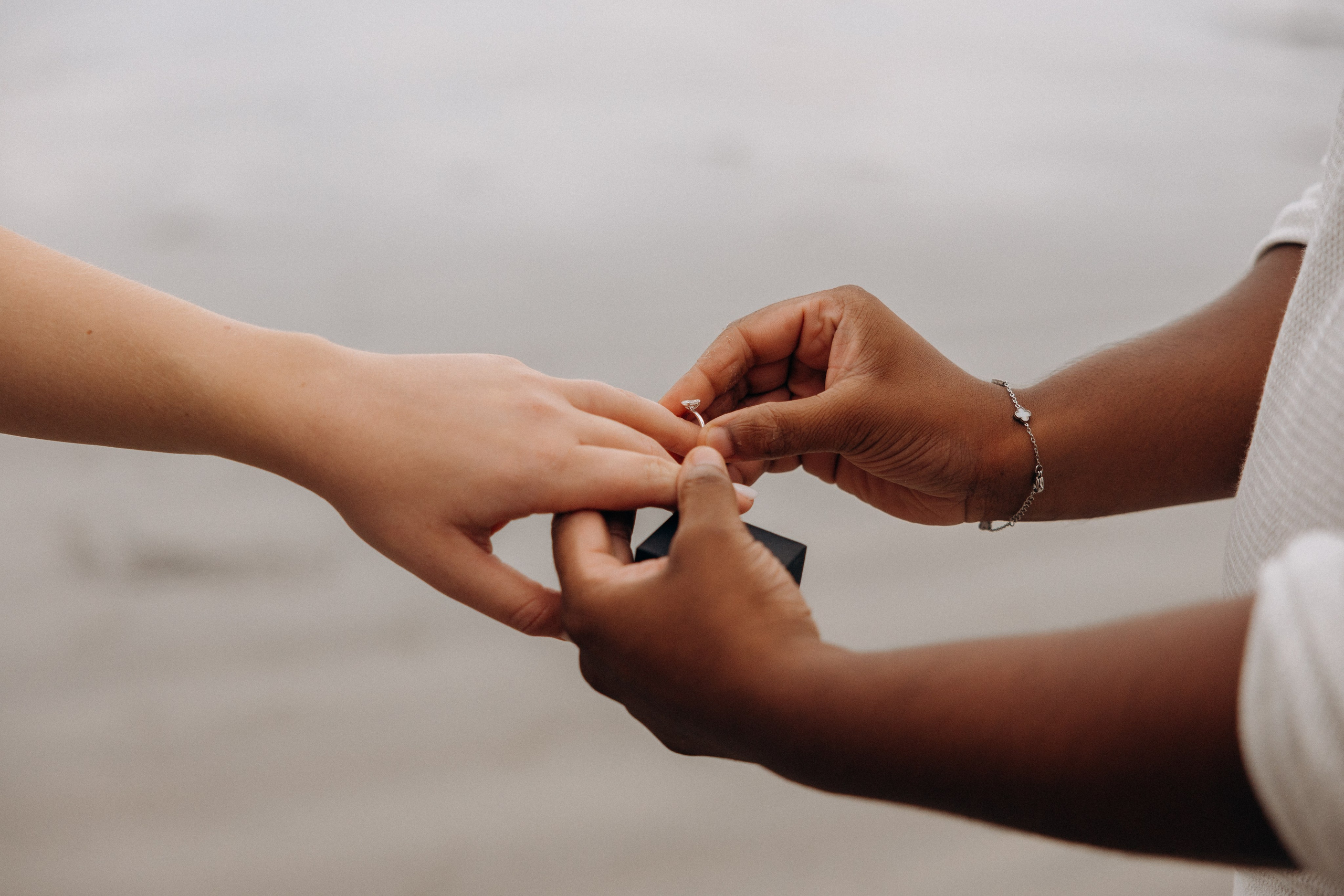 Laura and Raji. Wedding and family photographer San Diego