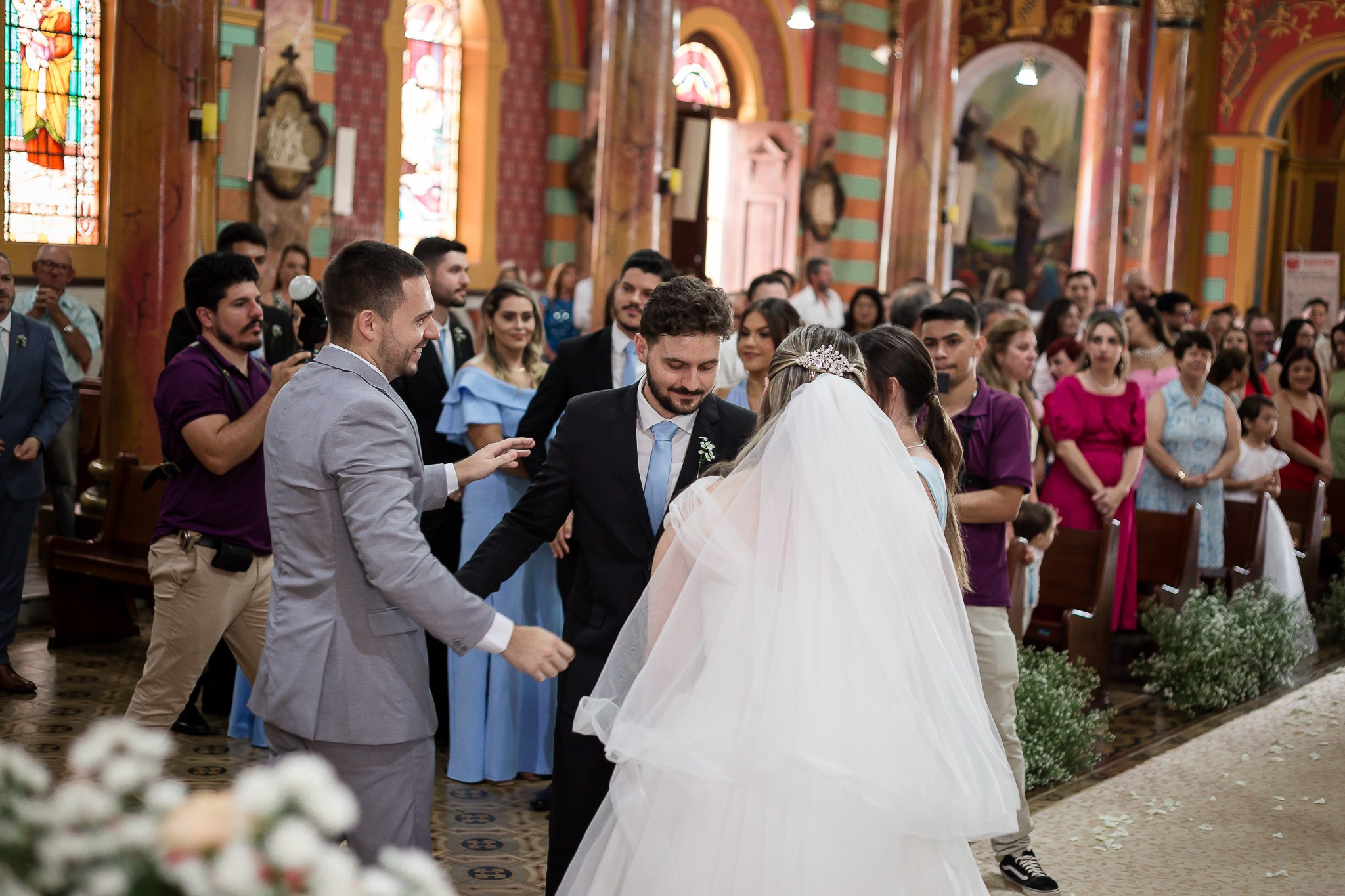 NETO E NAYARA CERIMONIAL COMPLETO. Fotógrafo de casamento