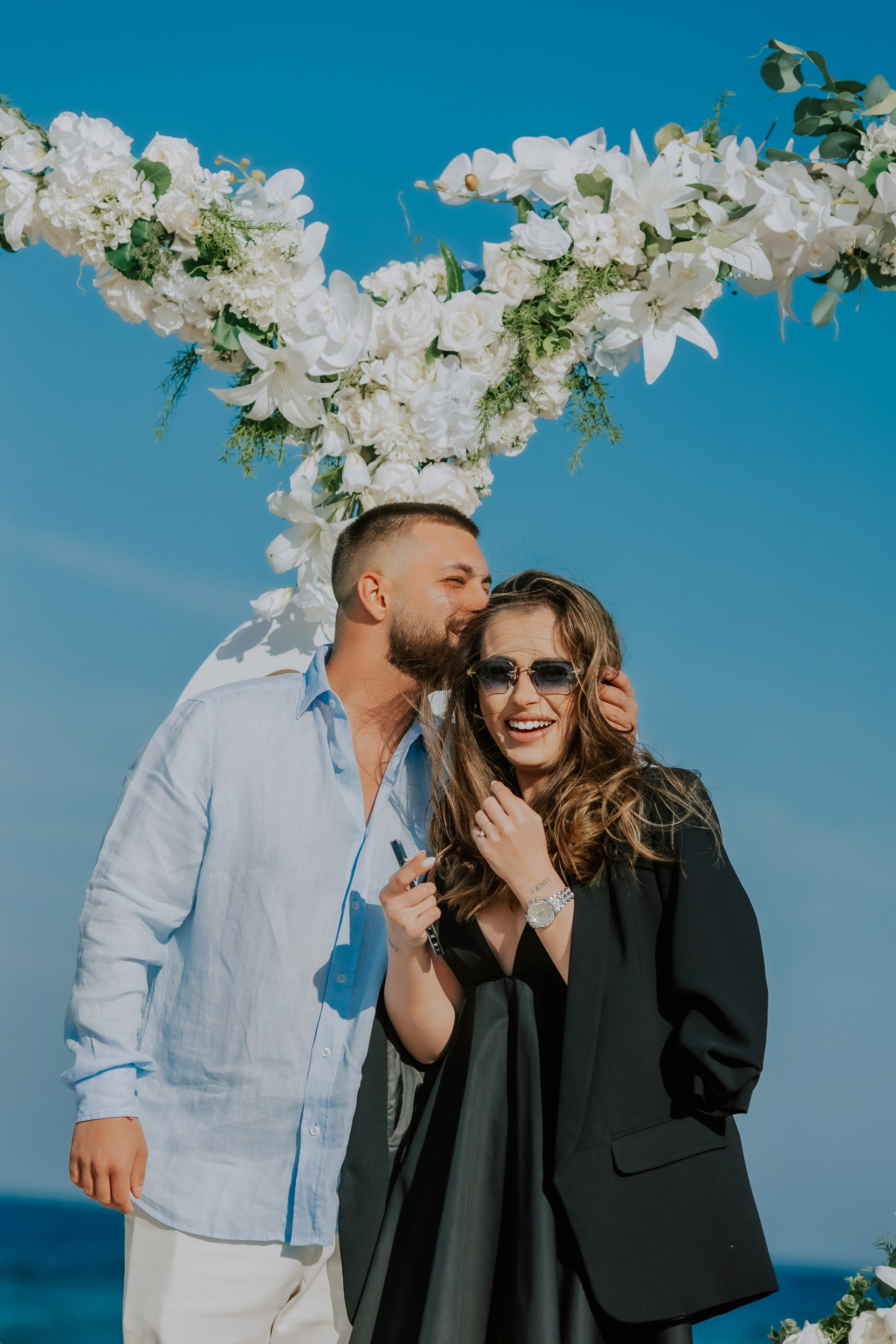 Годеж на плажа. Фотограф Ирина Йотова