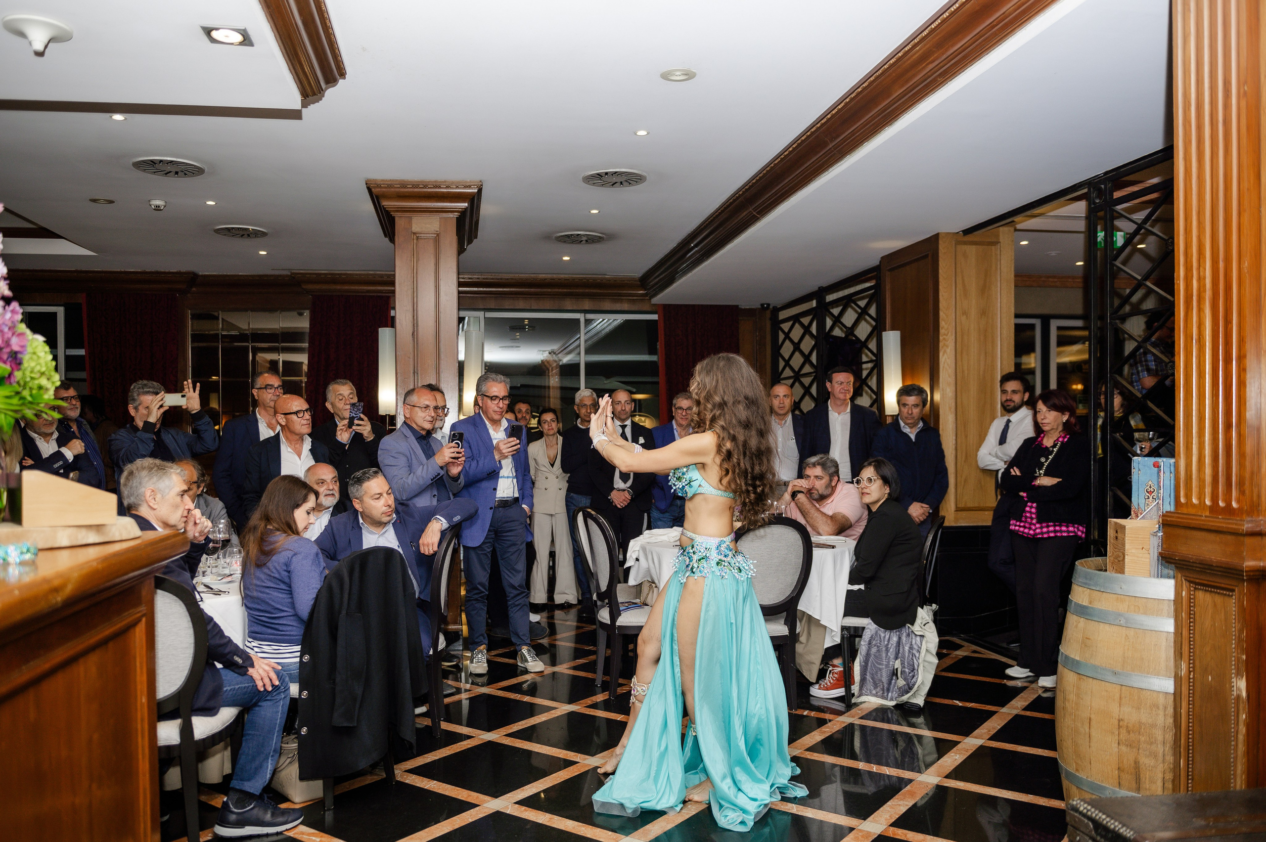 Corporate party at the restaurant — Pharma. Ваш фотограф в Лиссабоне — Анна Белова