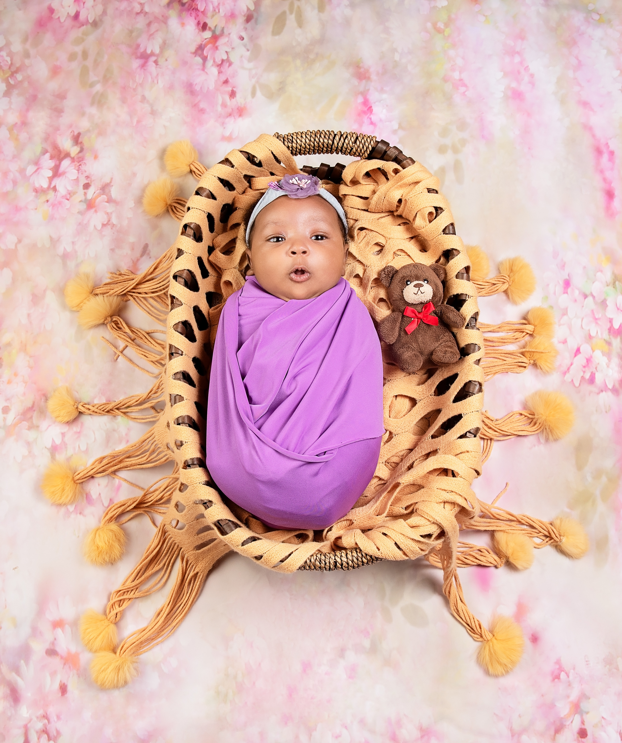 Amazing African newborn baby girl Mombasa Kenya 