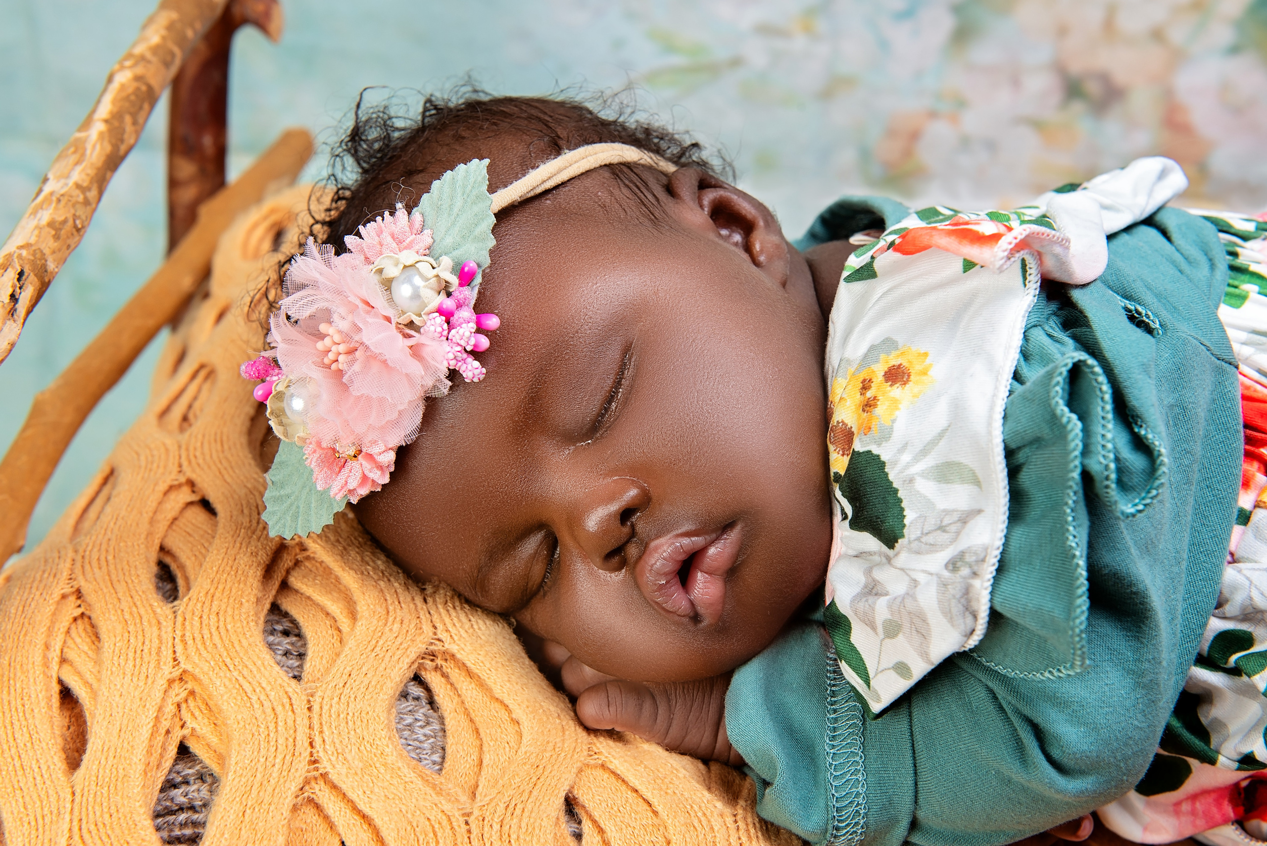 Nyakuay newborn baby girl photo shoot Nairobi Kenya. Newborn, Baby, Maternity and Family Photographer Nairobi Mombasa Kenya