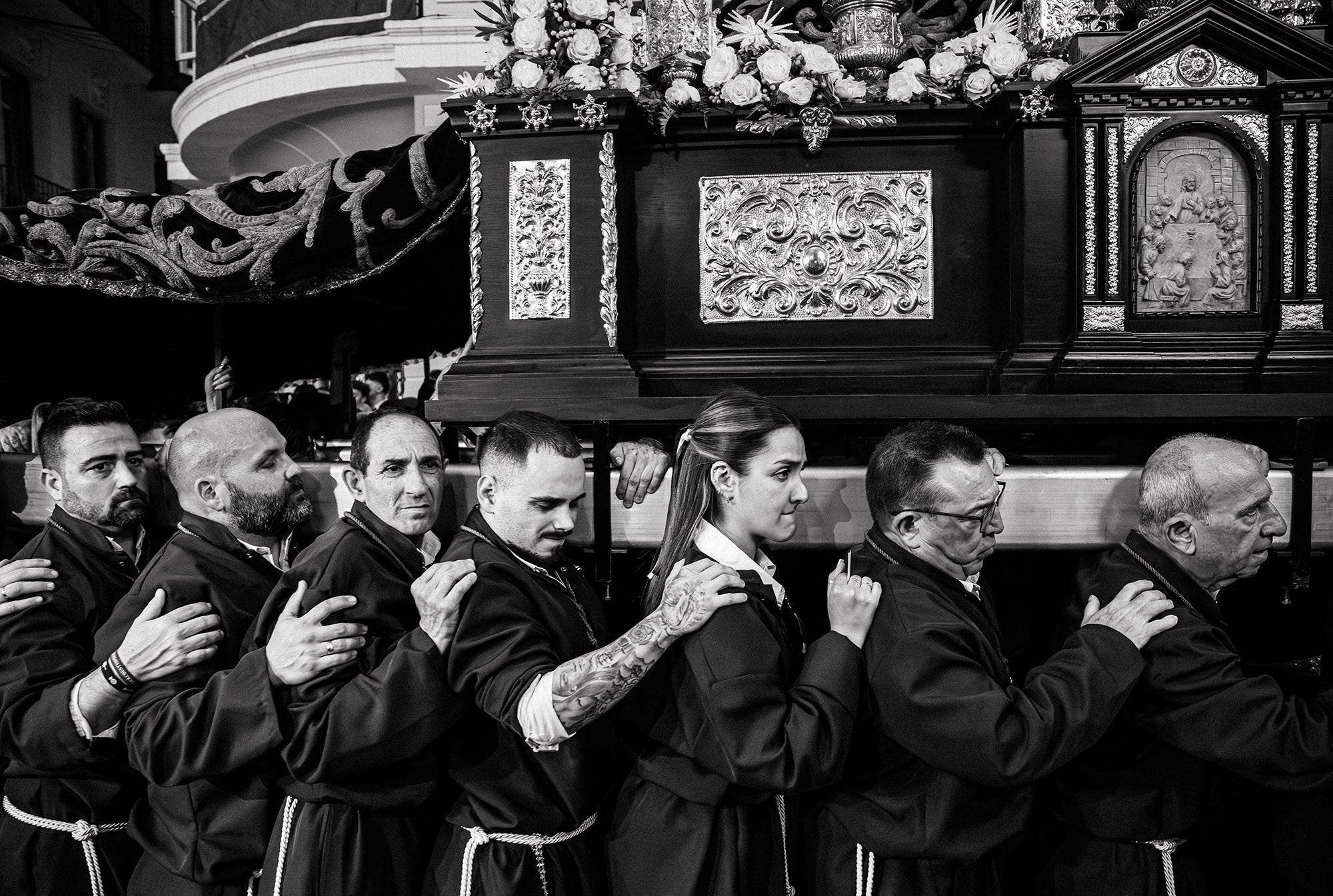 Semana Santa. Zeev Kurlianchick is award-nominated photojournalist specializing in high-contrast documentary photography