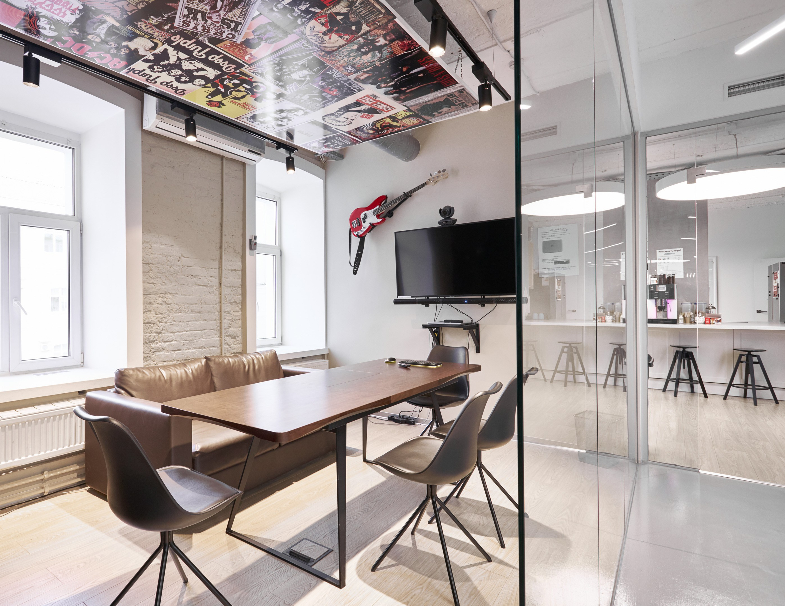 Modern style office meeting room interior - photographer Andrey Dunin