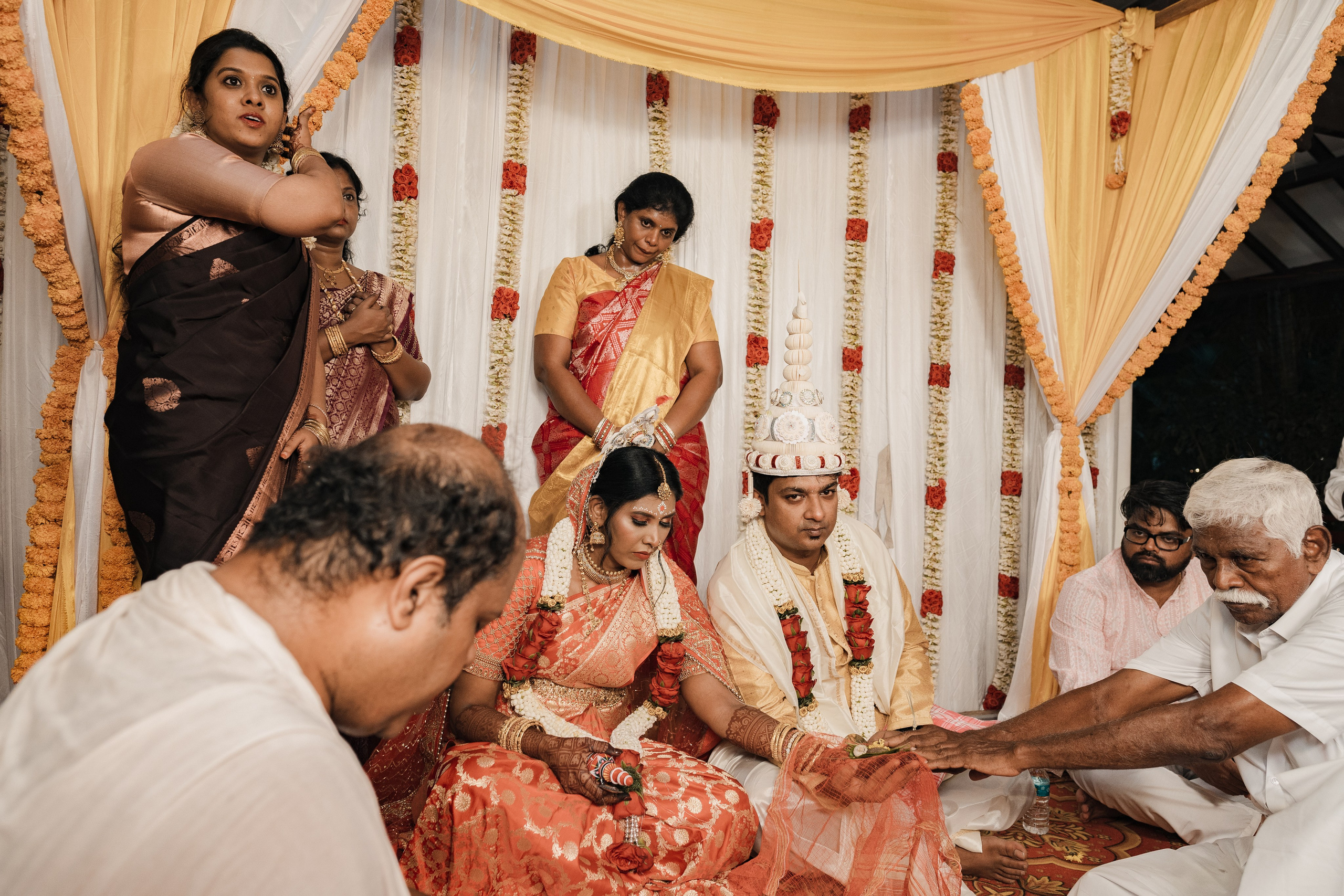 Sagaya & Rakesh. Agam Vizha