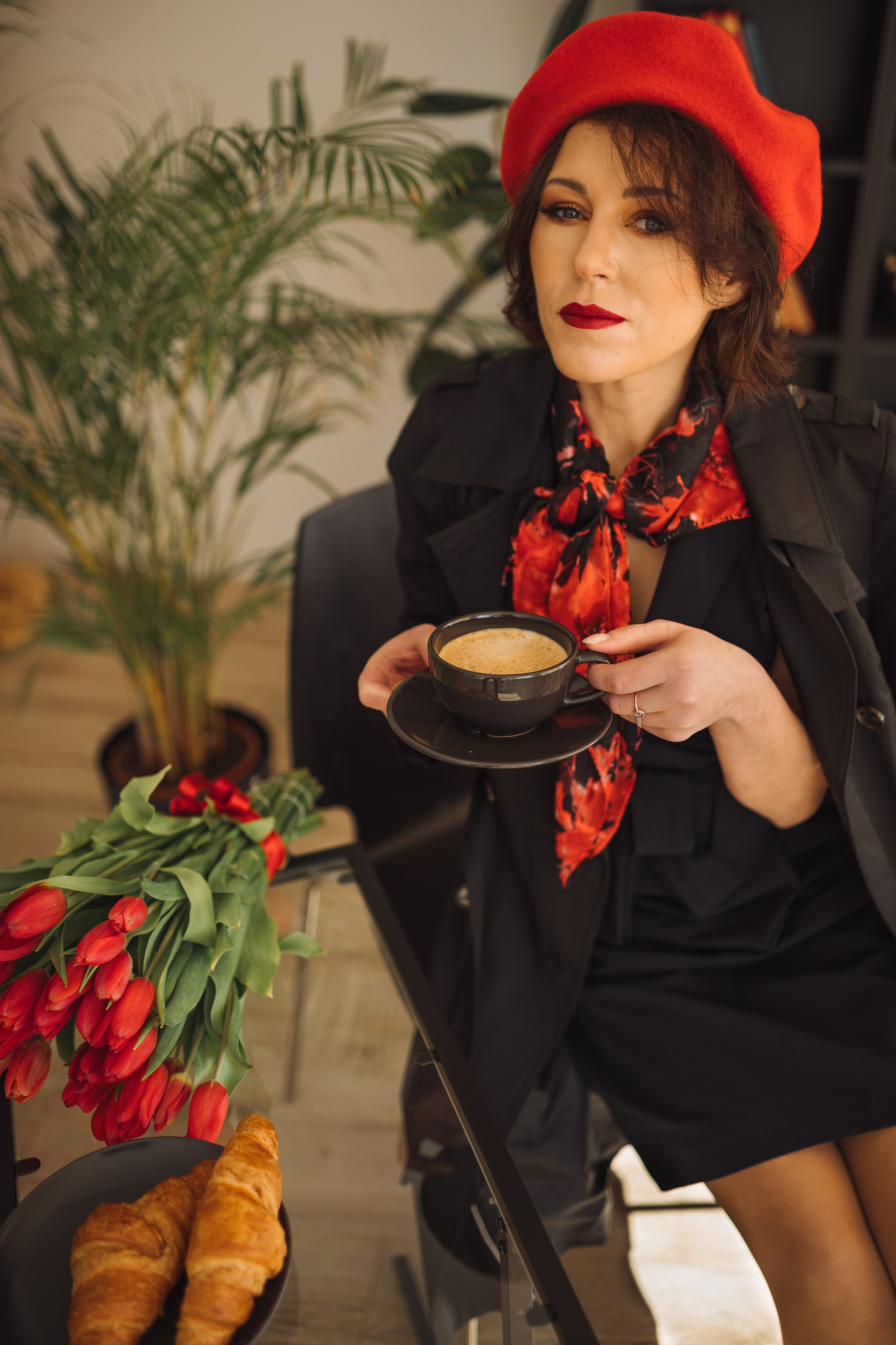 Individuālā sarkanos toņos. Fotogrāfs Rīgā — Katerina Gordik