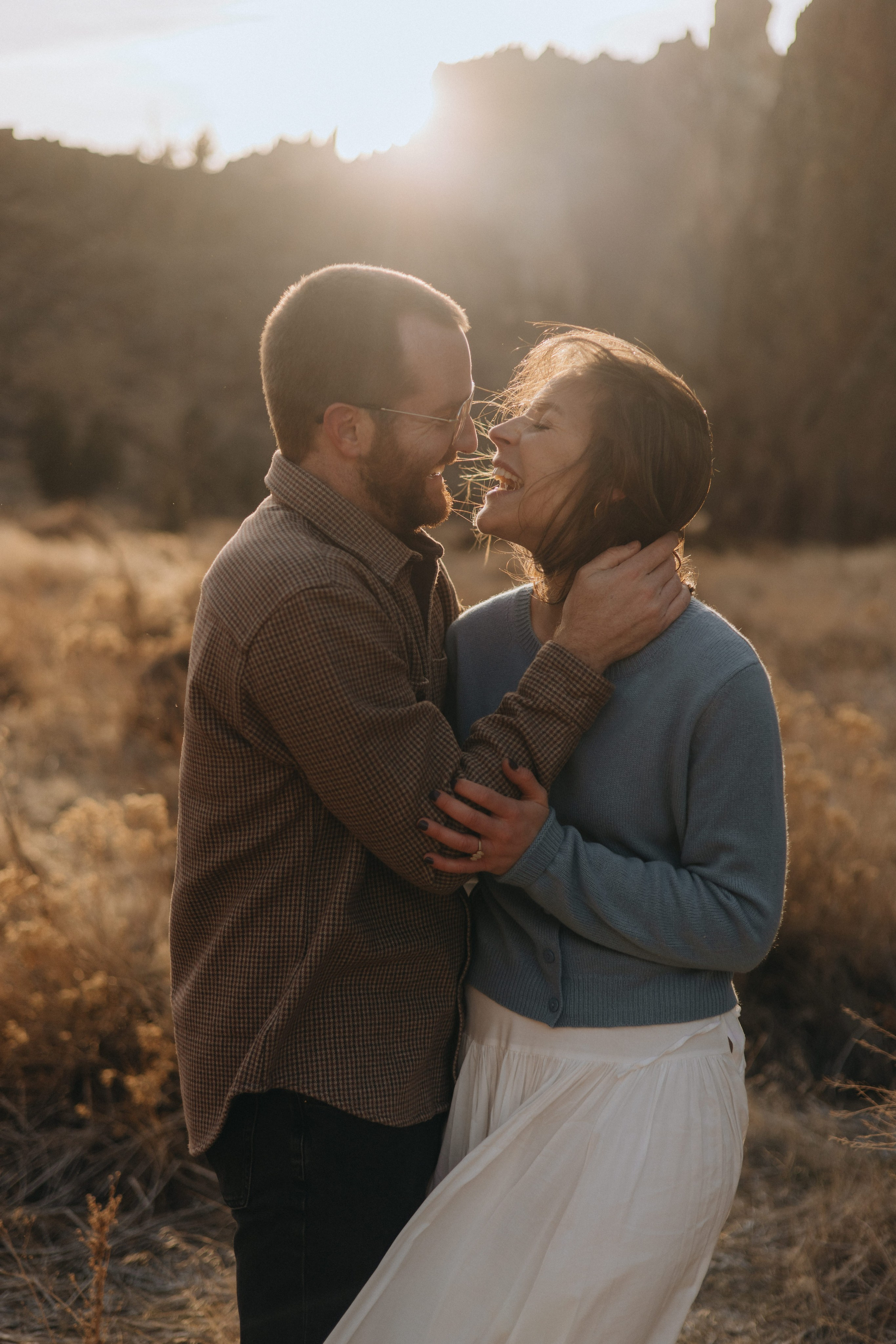 Shelby & Riley Engagement Session | Smith Rock State Park, Oregon. Portland & Seattle Wedding, Elopement & Engagement Photographer | Georgy Shishkin