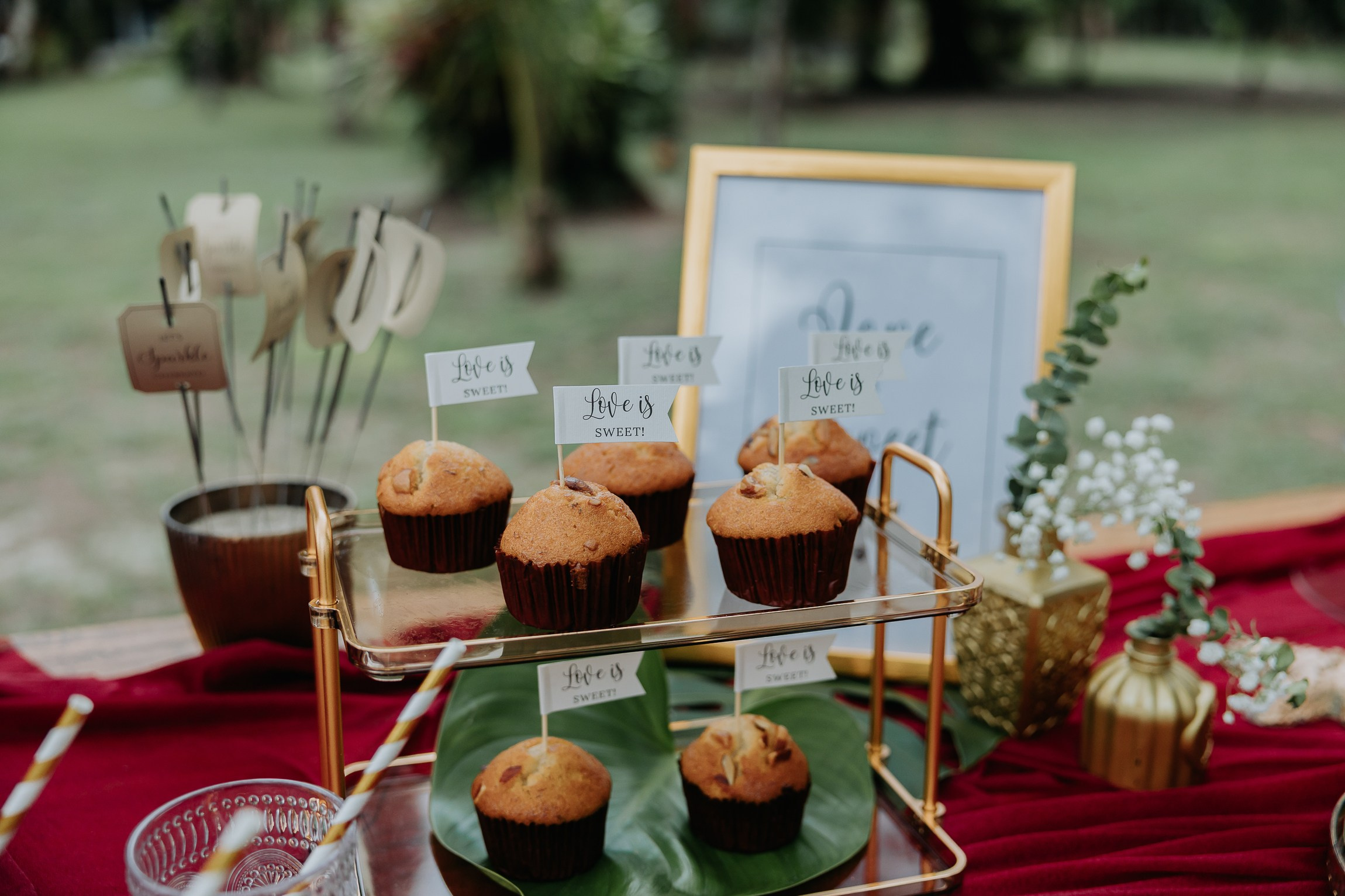 Simone & Matthias Peter. Buddhist blessing wedding Ceremony on Koh Samui, Thailand