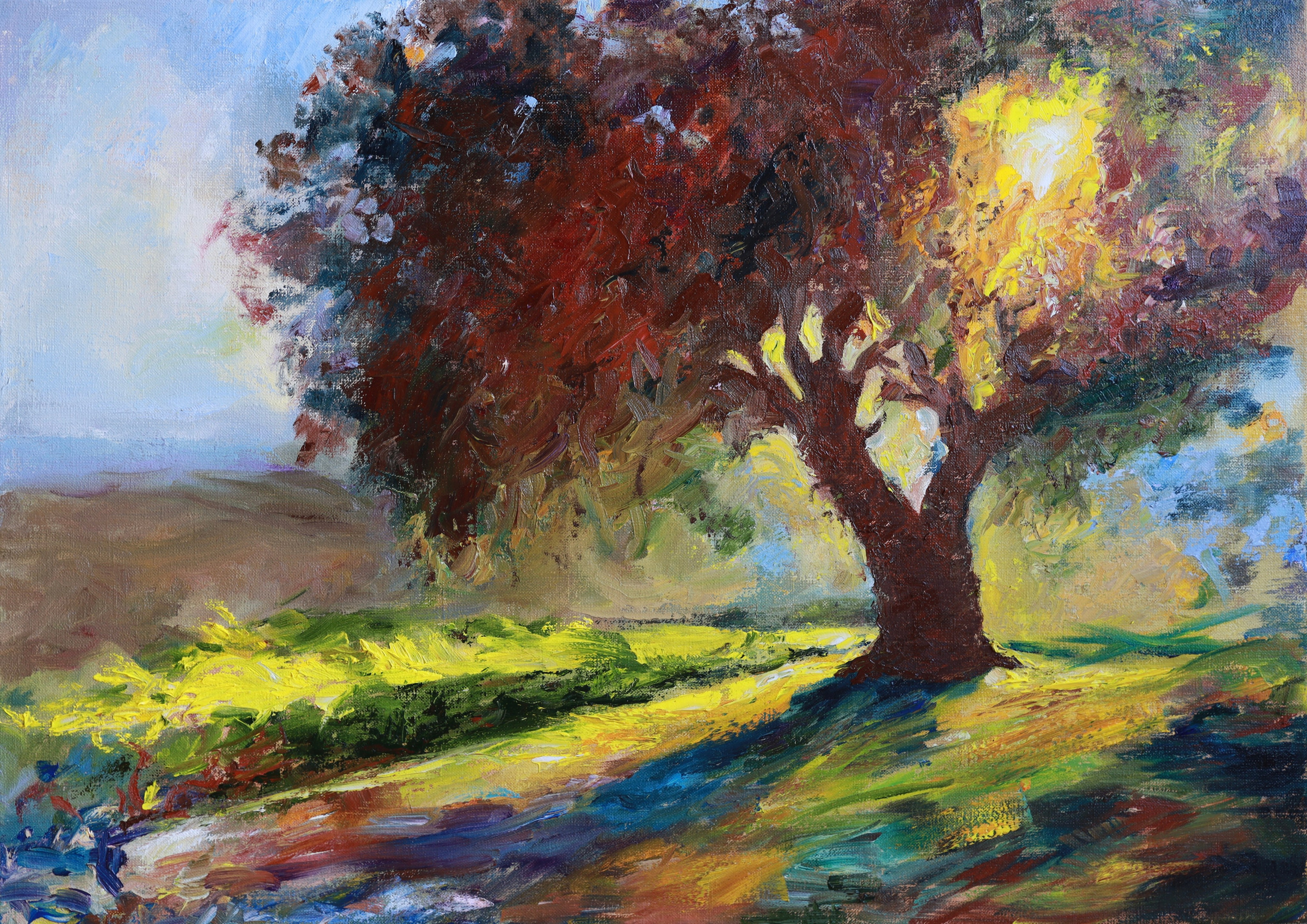 ЛУЧ СОЛНЦА ЗОЛОТОГО. GALA художник из г. Харьков в Чехии