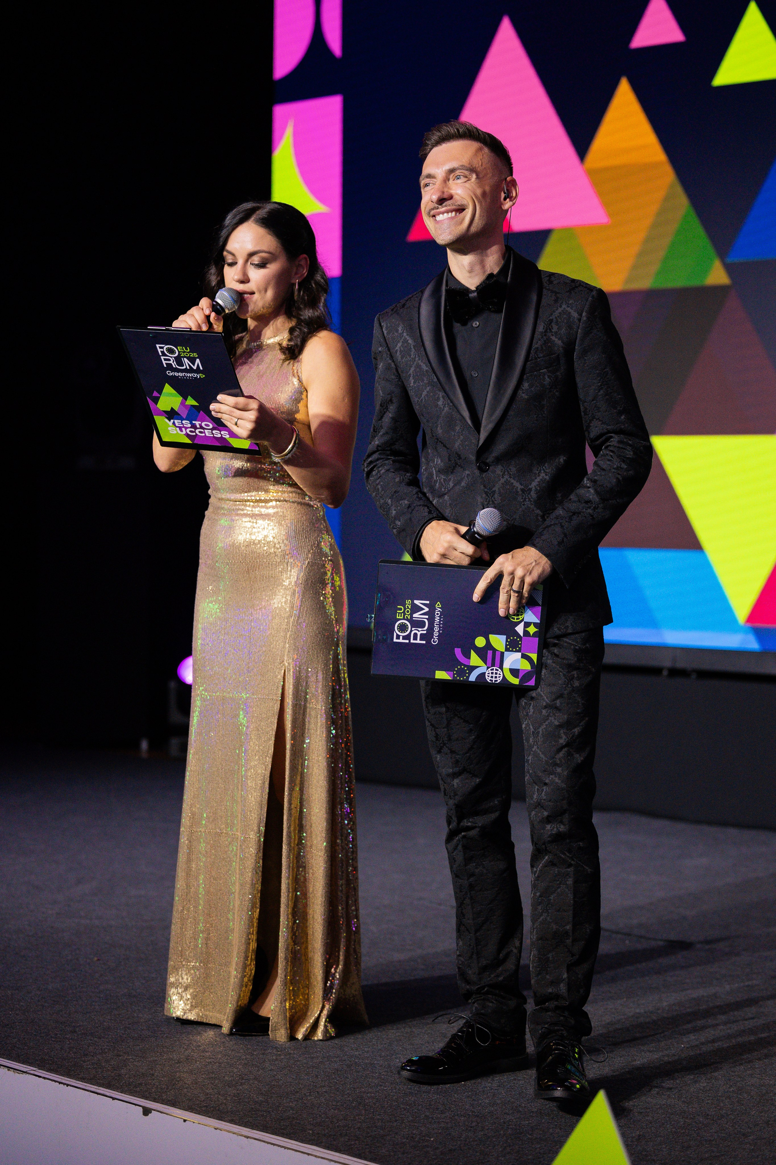 EU Forum Greenway Global Хорватия. Ведущая Москва Лена Чайка