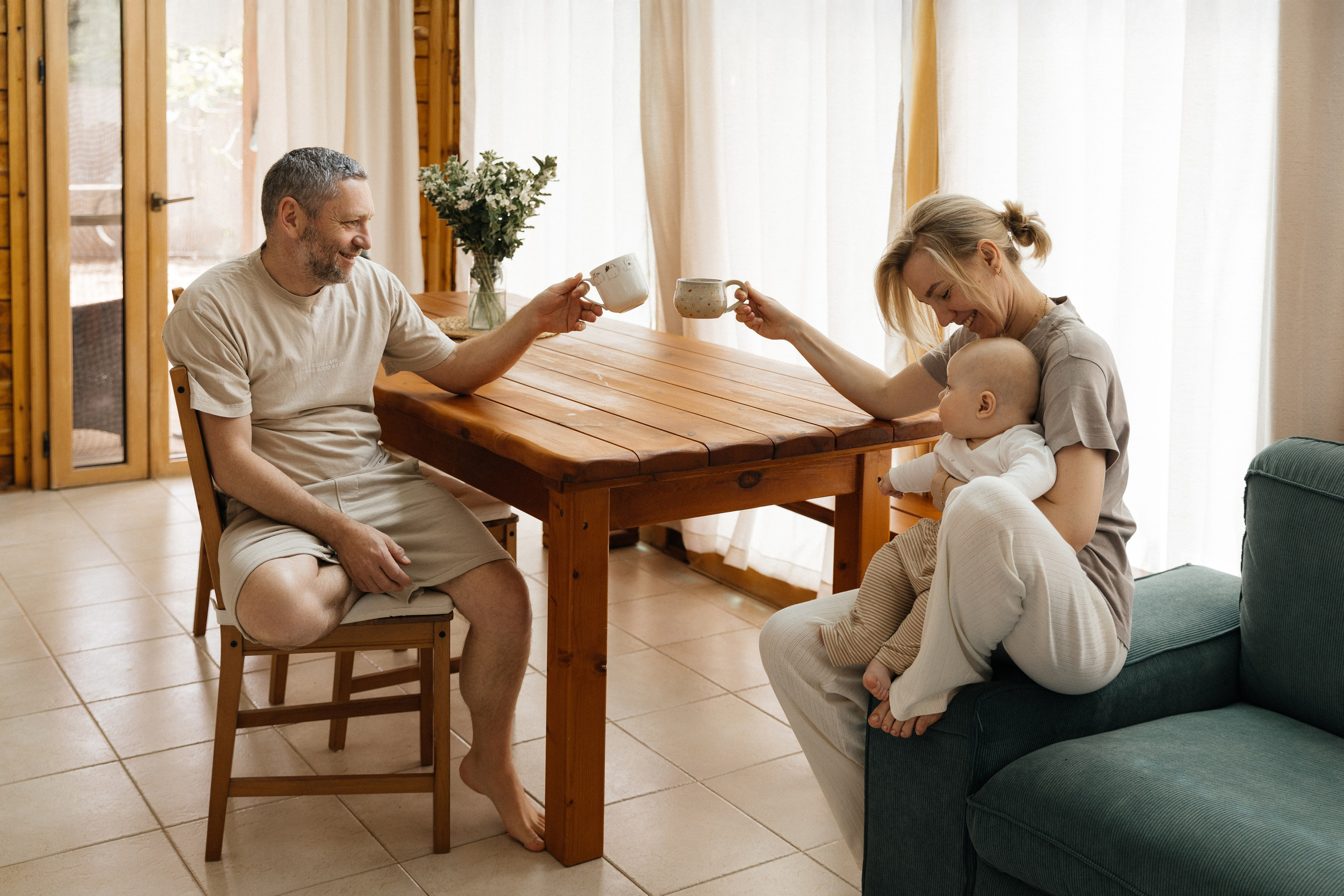 Anya, Sergei&Liam. Семейный фотограф в Израиле