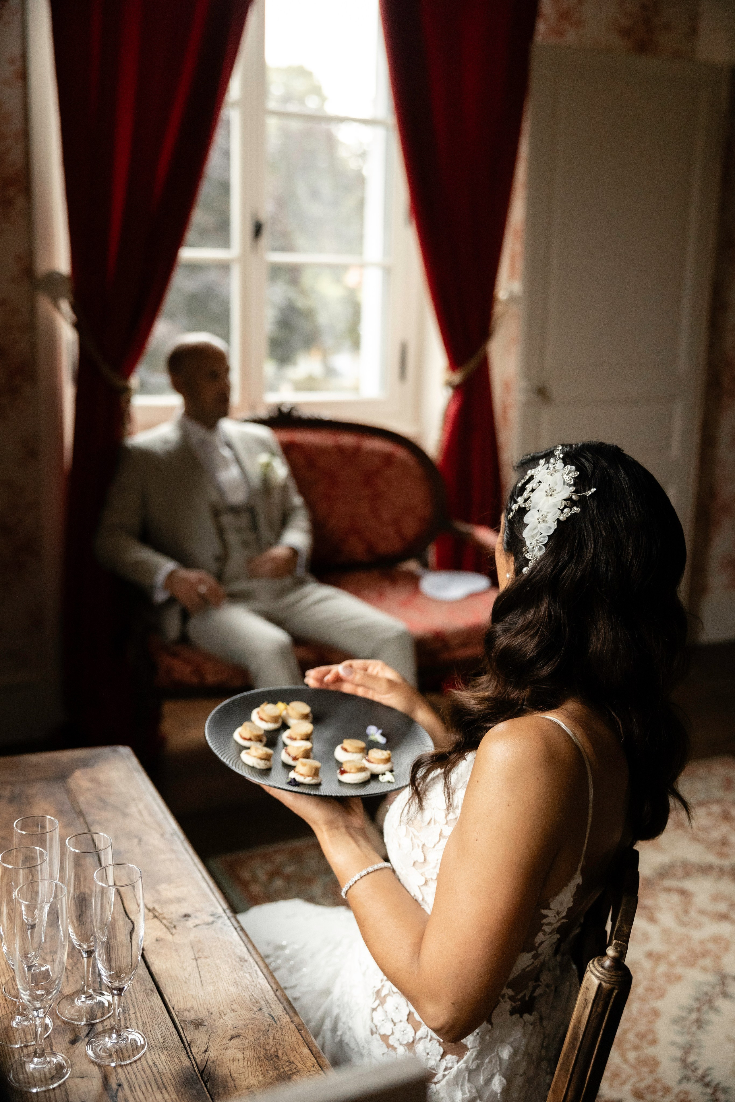 Roxane & Denis. Wedding at Abbaye du Palais, Thauron, France. June 29, 2024. Евгения Смирнова — Ваш фотограф в Тулузе и на юго-западе Франции