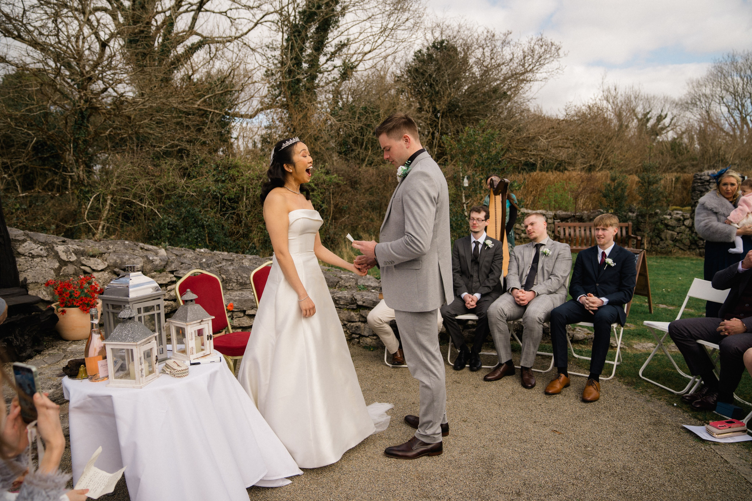 Aongas & Yannie. Wedding and family photographer Ireland