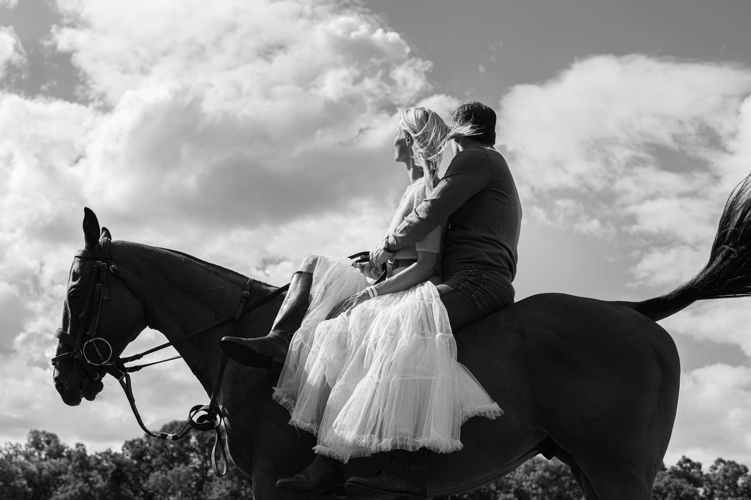 Photo shoot with horses