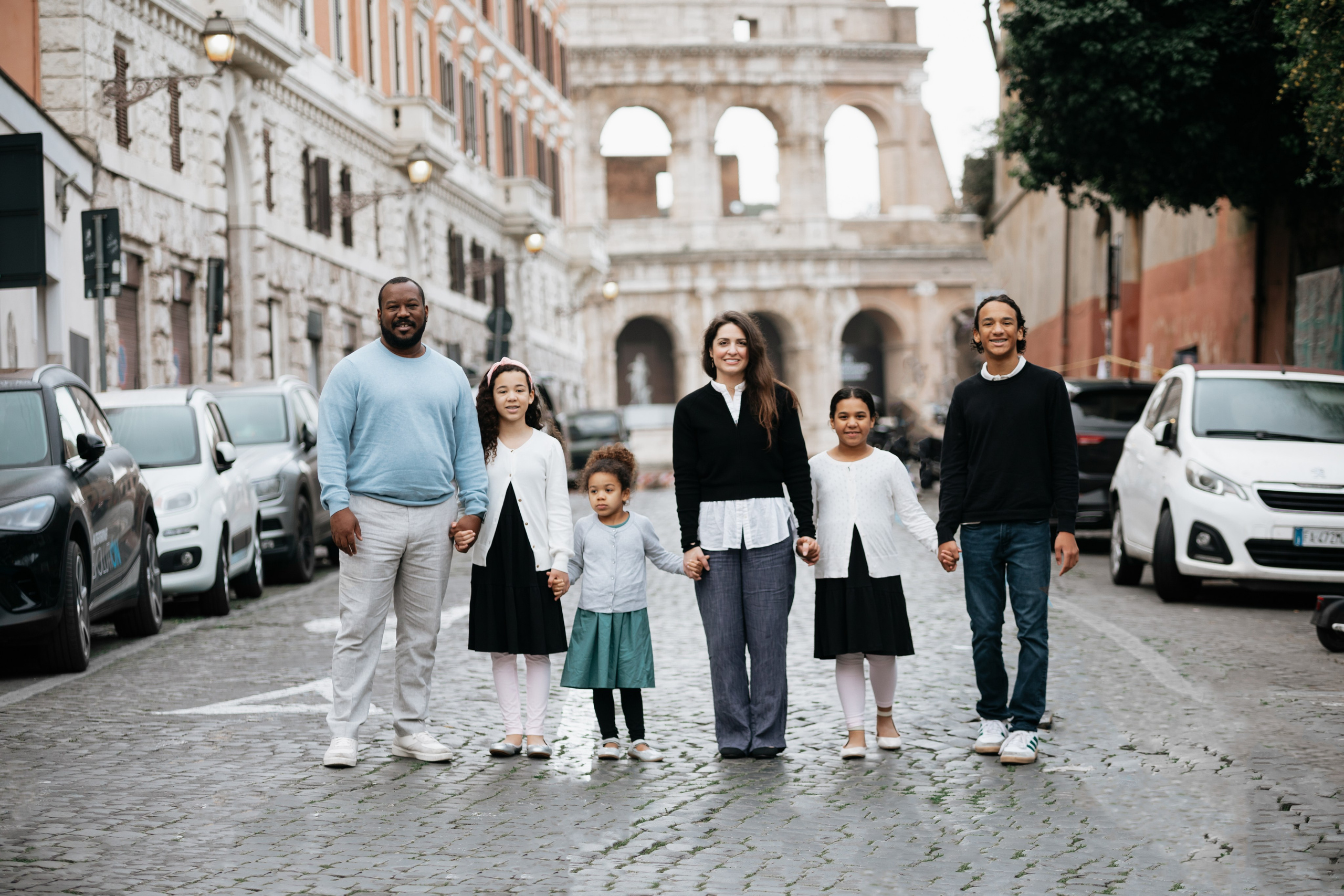 Family photoshoot in Rome. Photographer in Rome