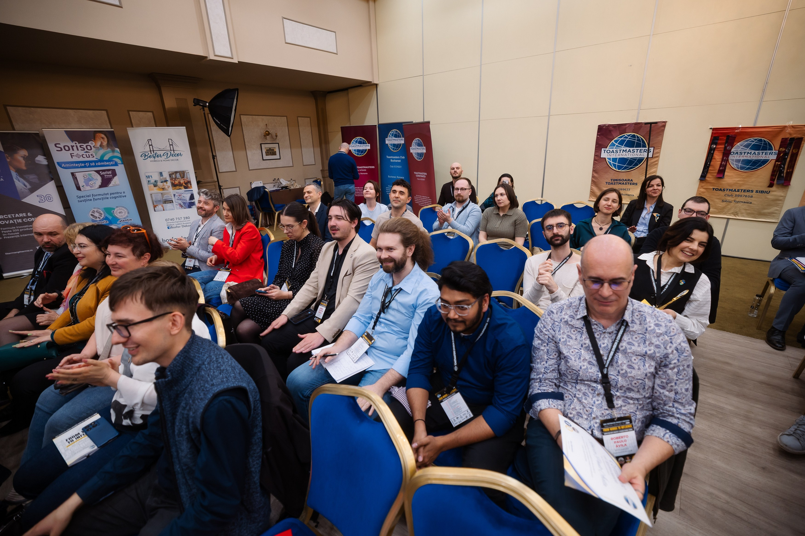 Toastmasters Conference. Marius Ciocan