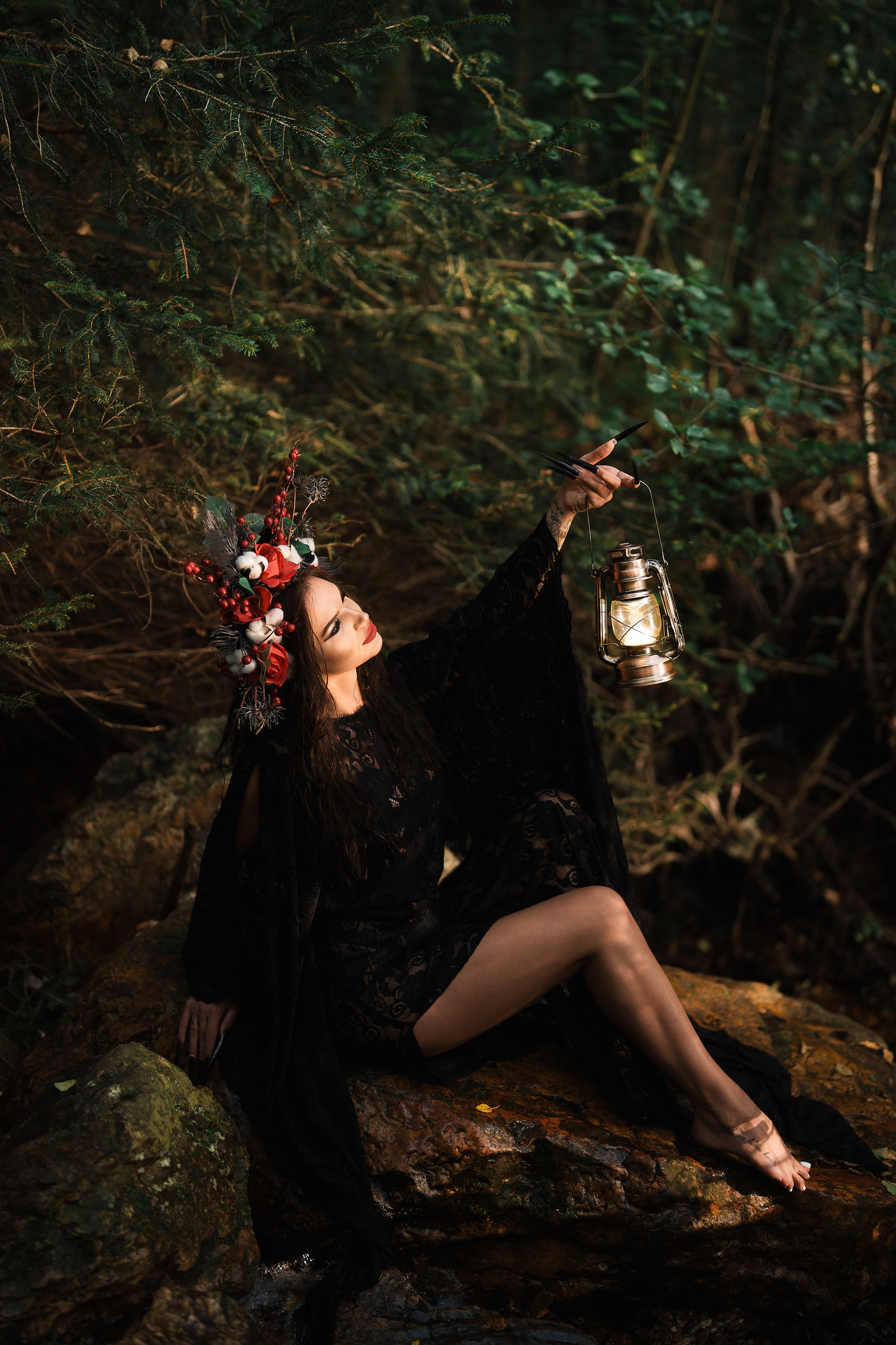 Witch at the lake. Familien, Lifestyle und Portrait Fotografin in Trier, Luxembourg