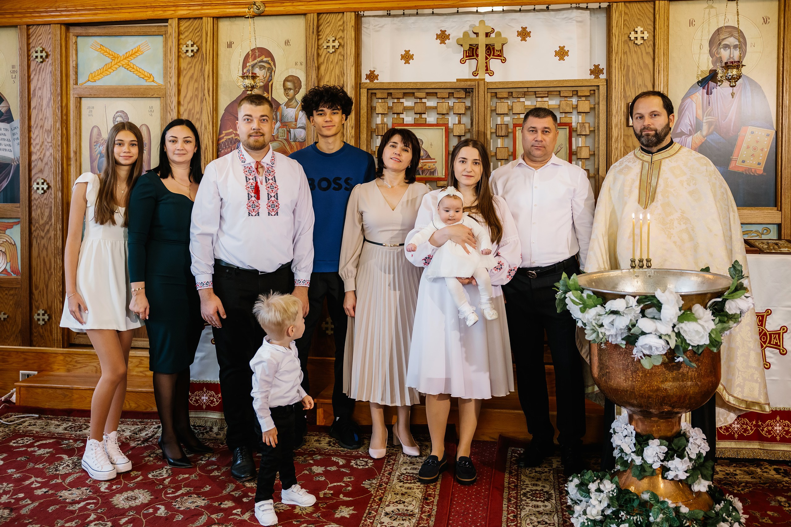 11.23.2024 Christening. Wedding family event photographer in Chicago Nick Yushevich