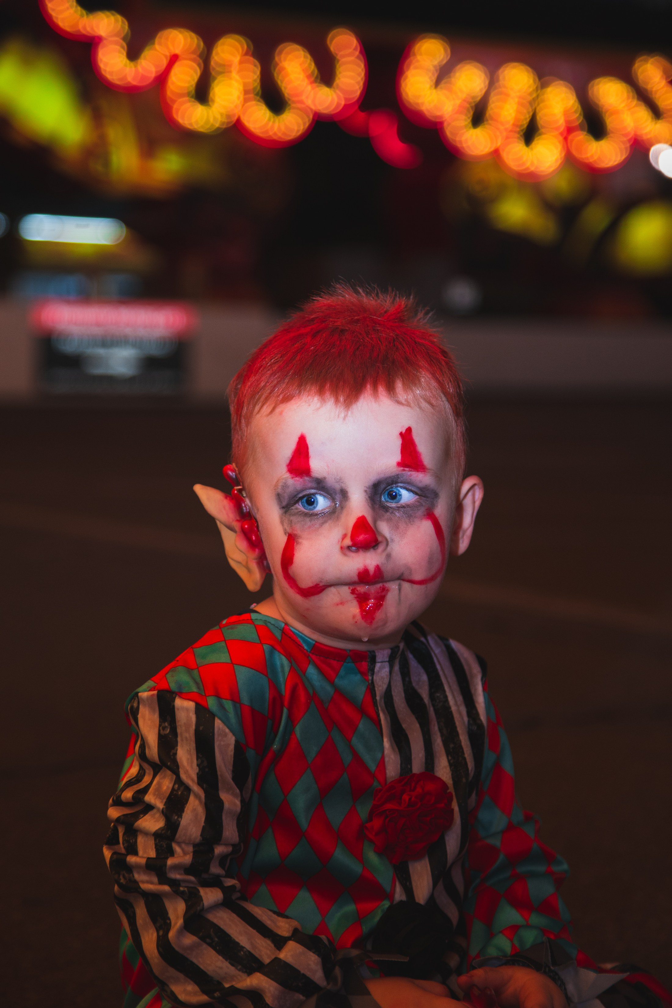 Crazy clowns. Wedding & elopement photographer Viktoriya Kravtsov. Las Vegas