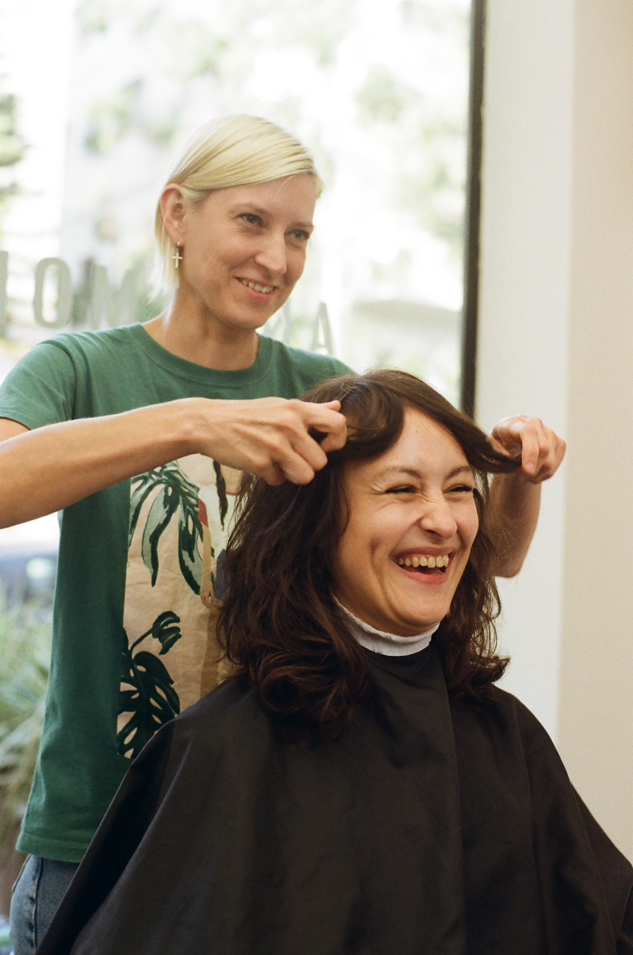 Master class “Haircut”. Film portrait photographer