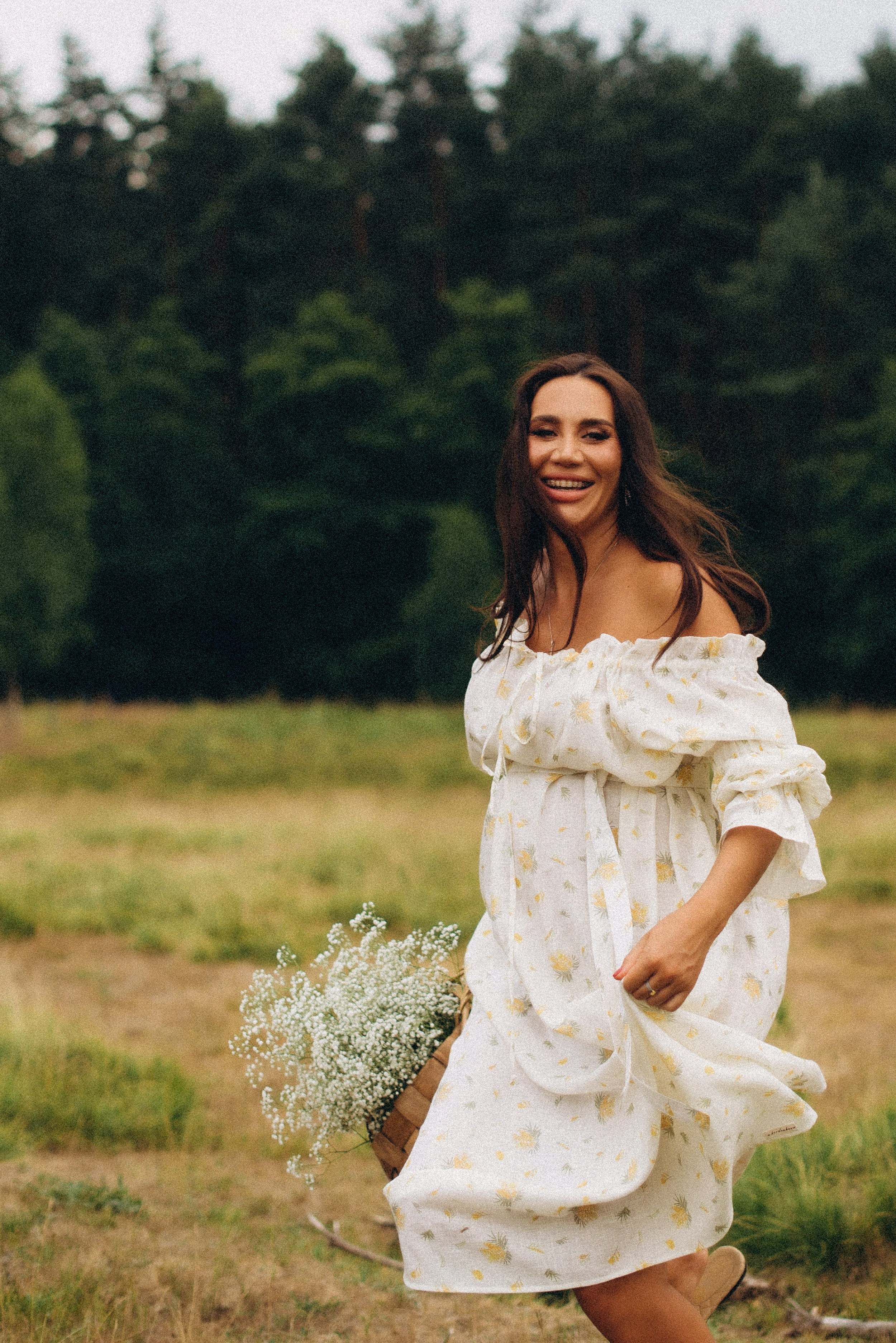 Беременность на природе. Семейный фотограф Лейпциг, Германия