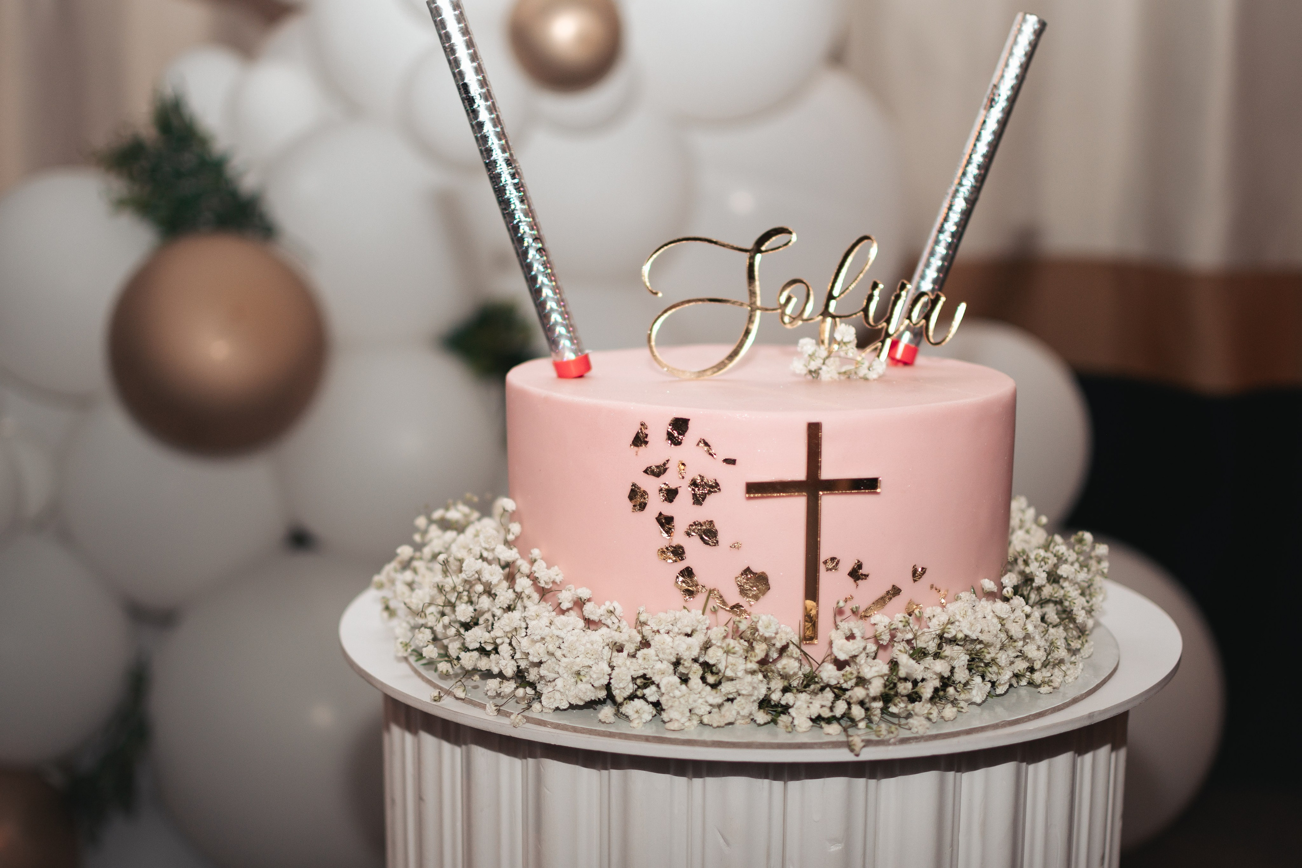 Sofija, krštenje i rođendan. BambinaaPhotography