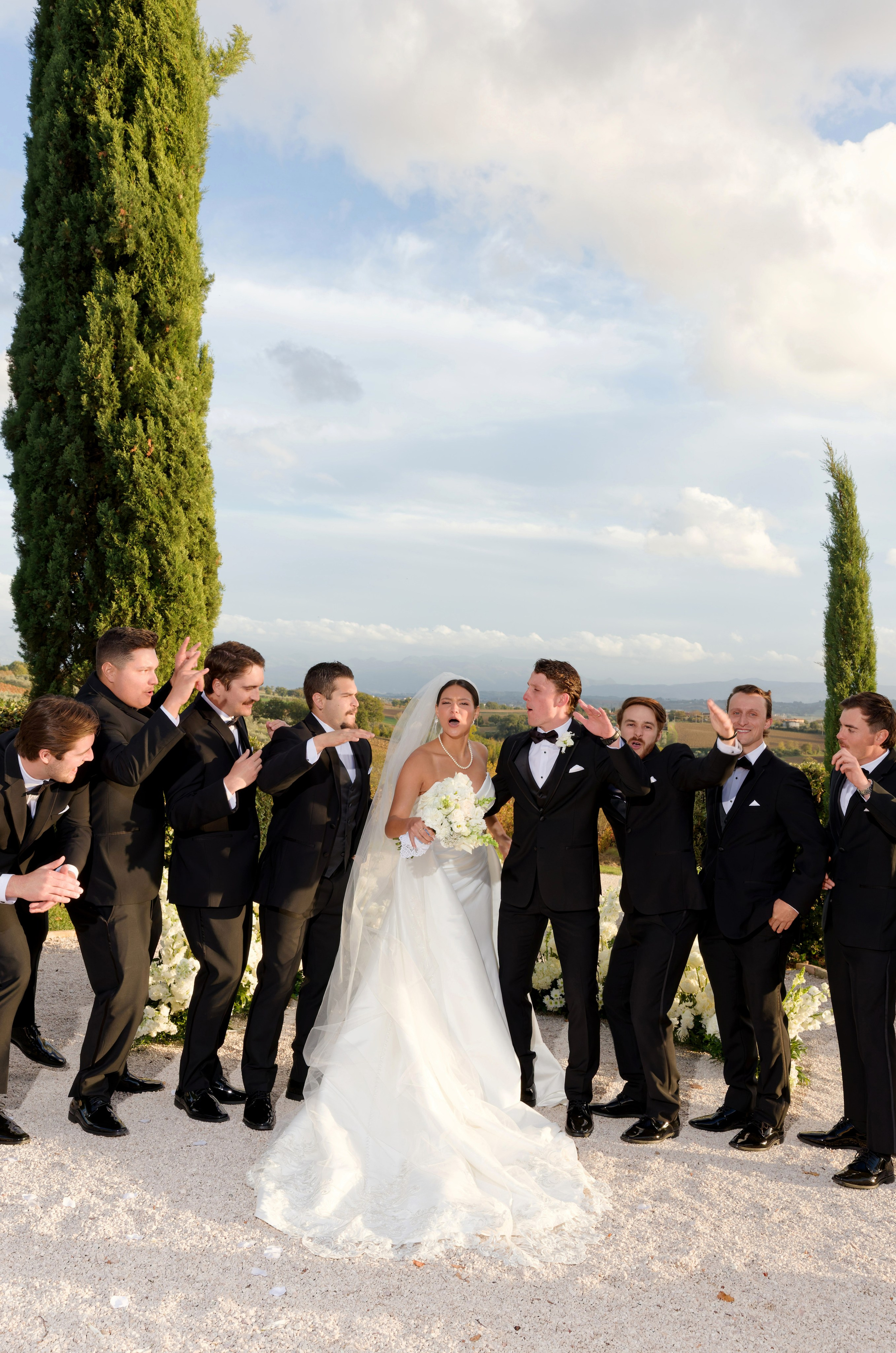 Wedding at Fonte Sala, Umbria