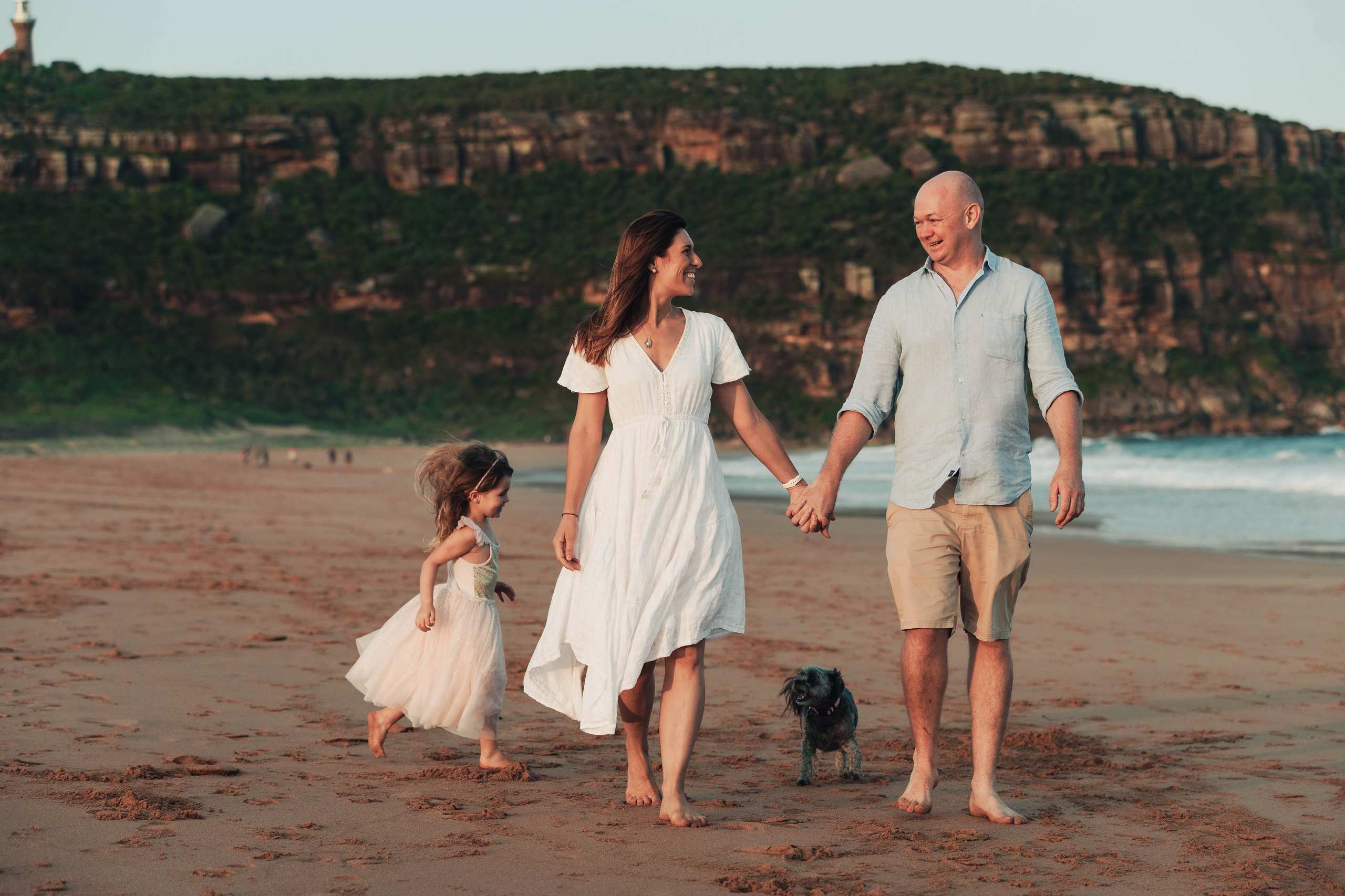 Kat + Andrew + Bella + Roxie. True Story Photography