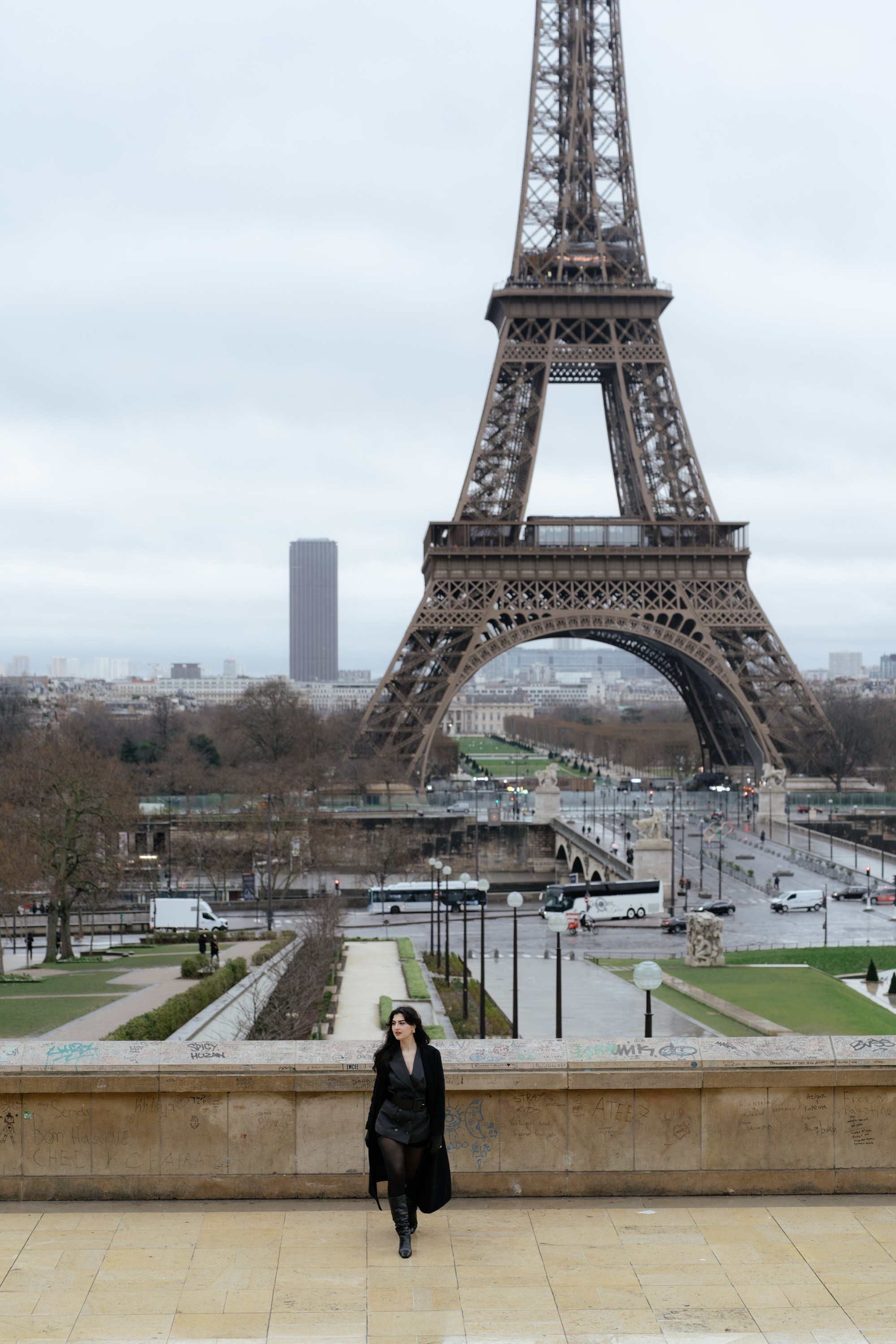 Solo Portrait Session: Trocadero. Paris Photographer & Videographer
