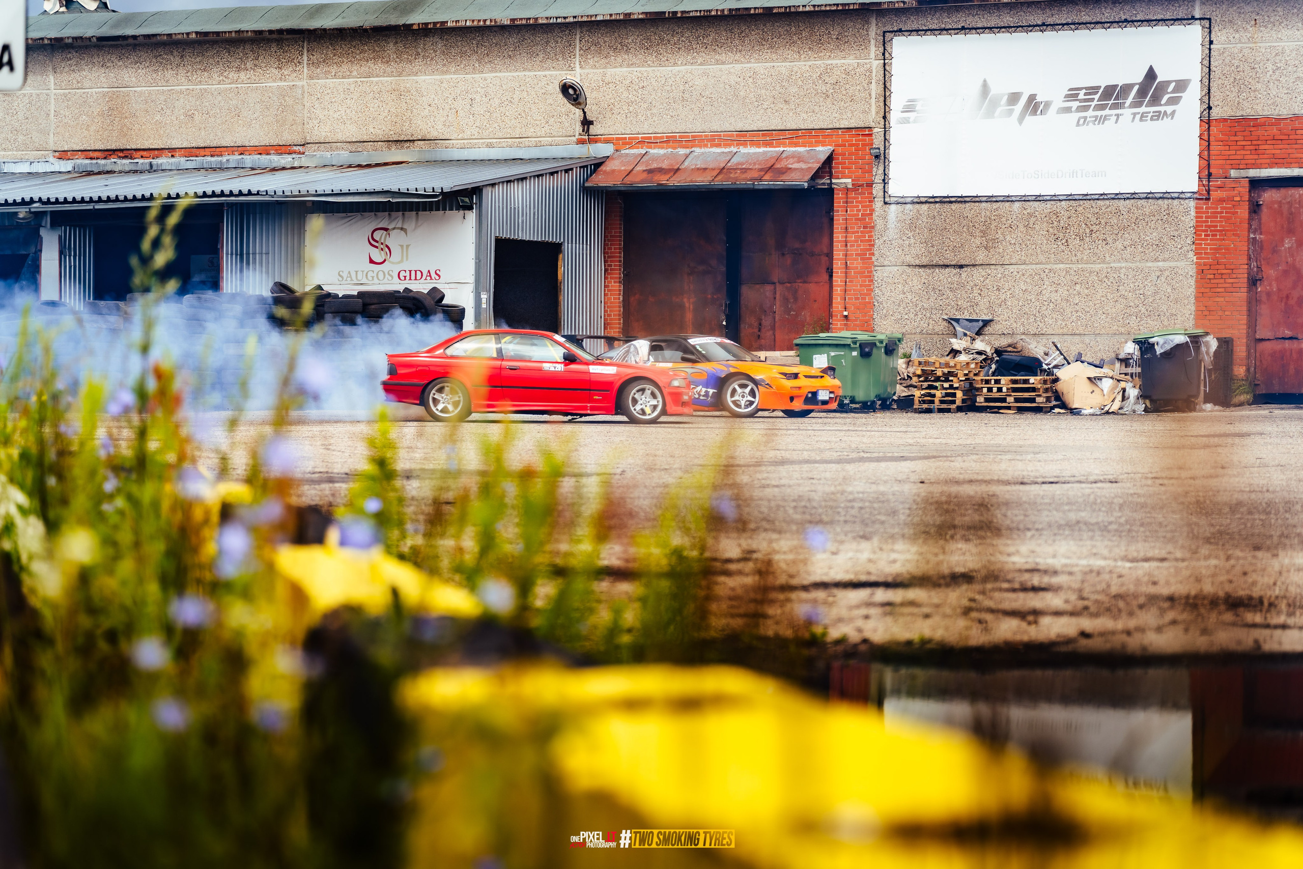 Side to Side #DRIFTDAY. OnePIXEL