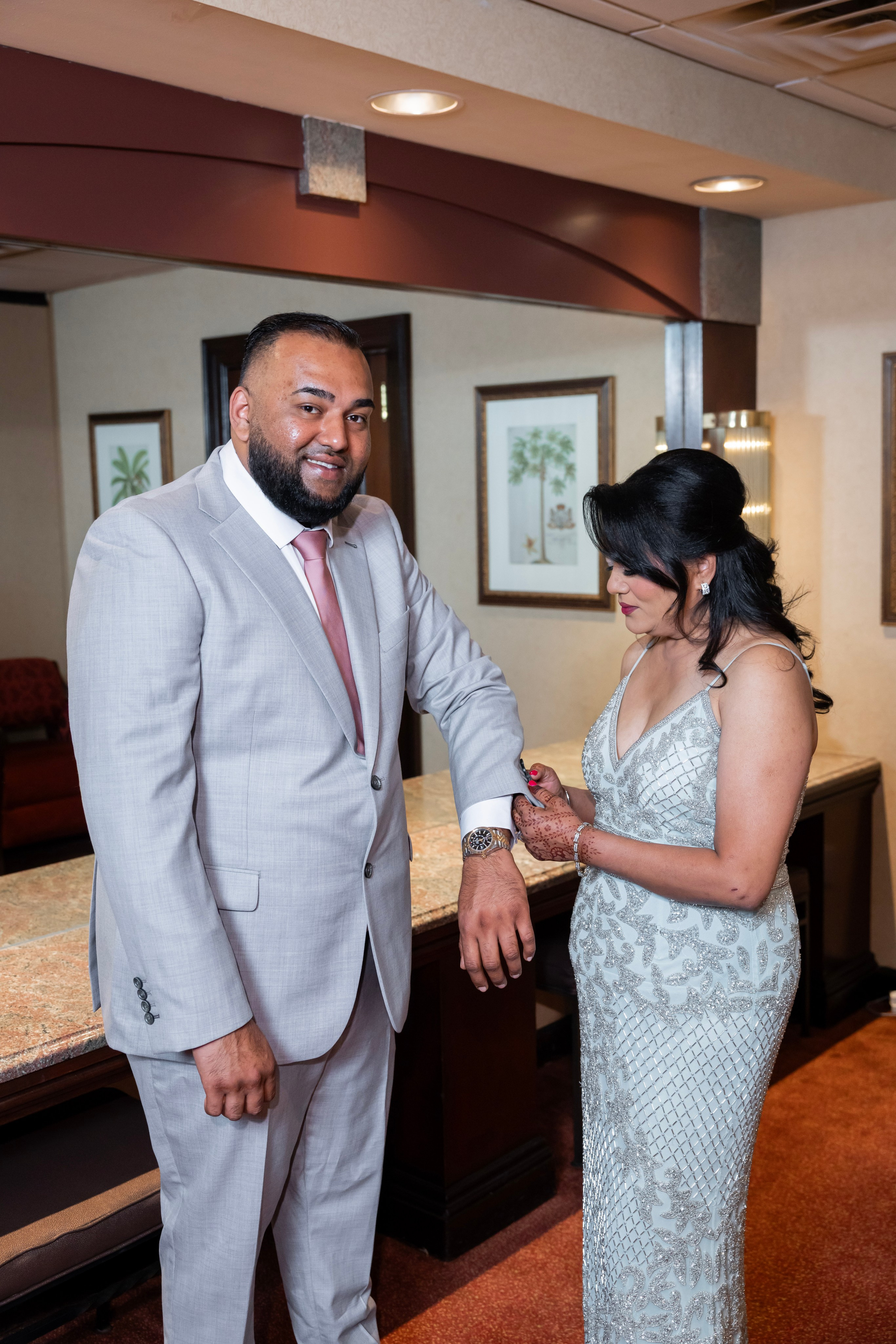 Kevin and Deeranie. Irina Ermak wedding photographer in New York