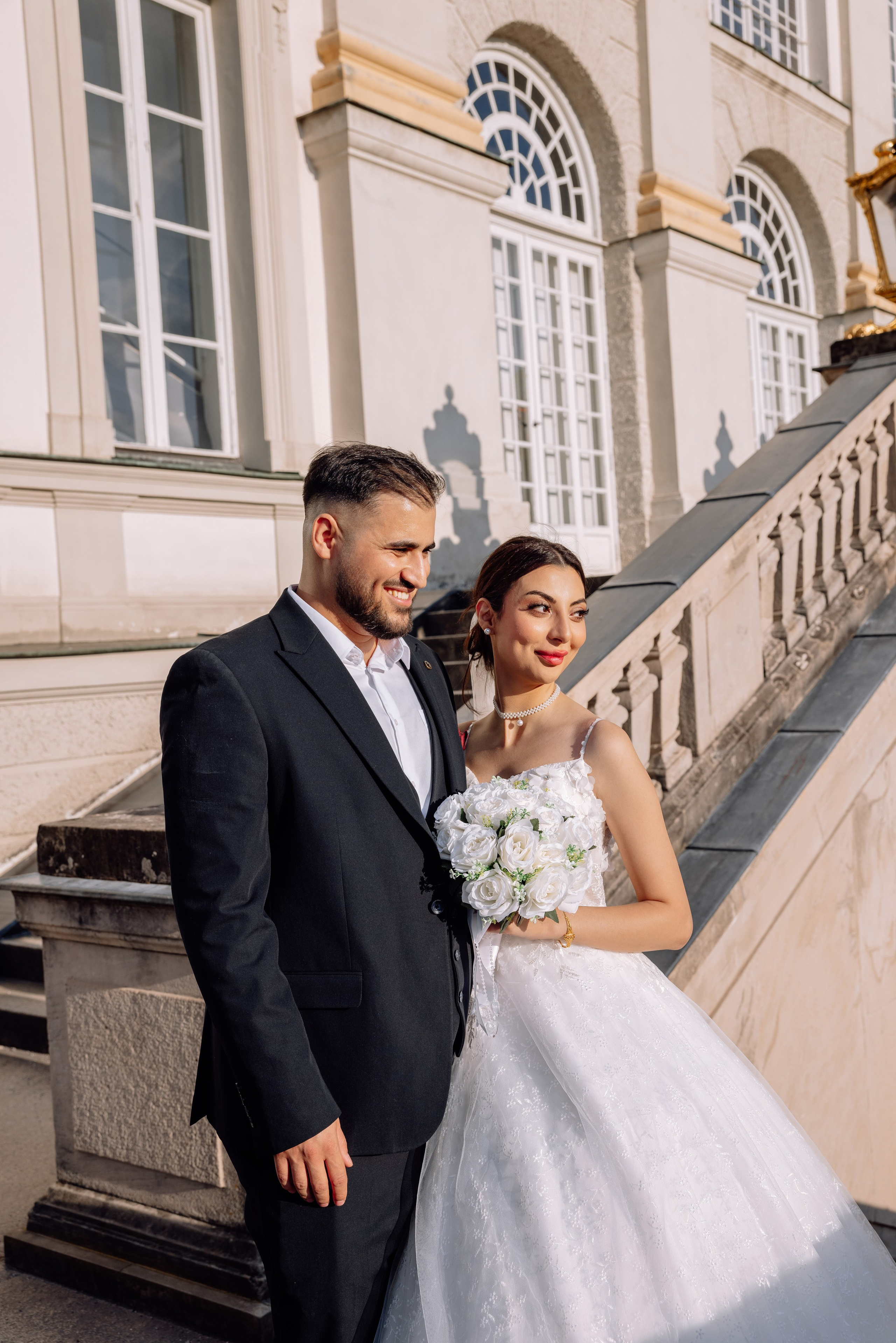 Liebe & Romantik am Schloss Nymphenburg. Hochzeitsfotograf München Taufe Familienfotograf Tanja Mauke