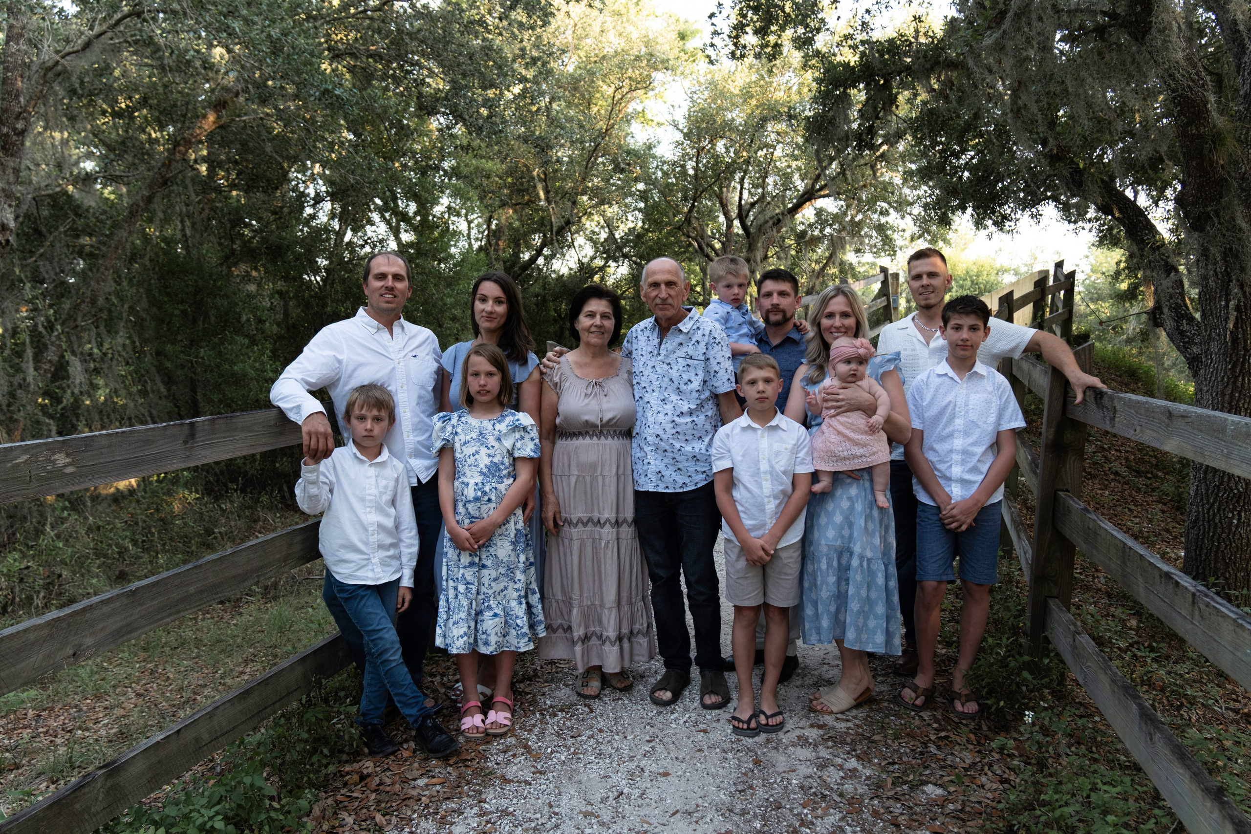 Anastasia and family. Photographer Vladmir Gladkov