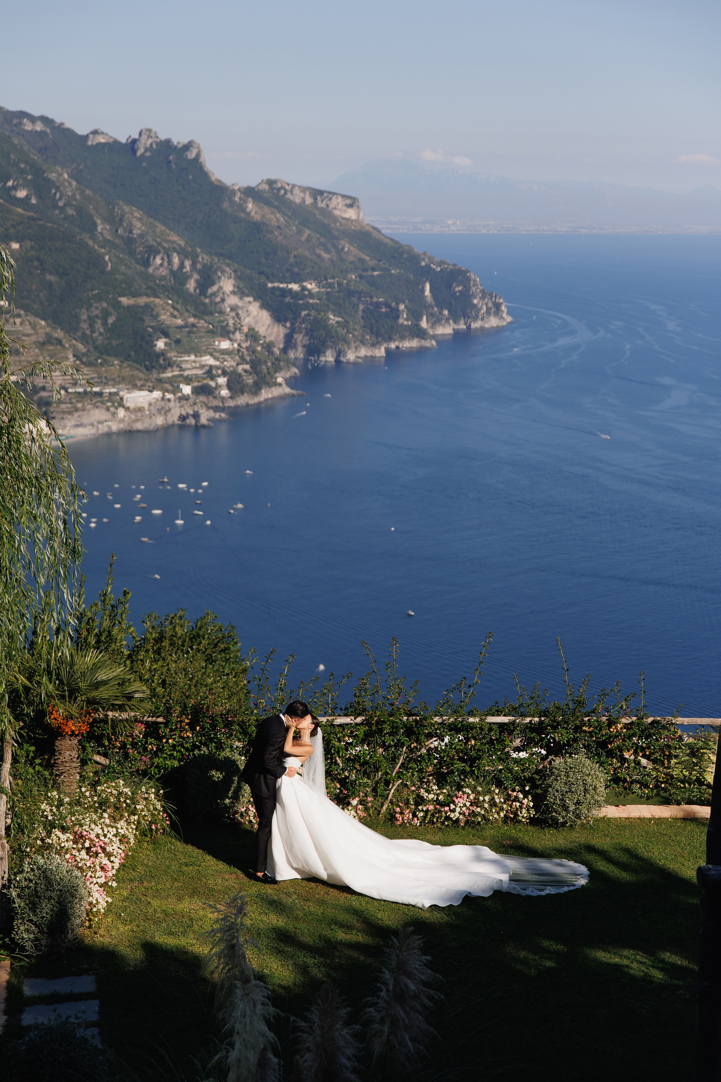 Wedding Villa Eva Ravello. Wedding Photographer Rome Tuscany Como Sicily Puglia Amalfy Italy- Oksana Savenchuk