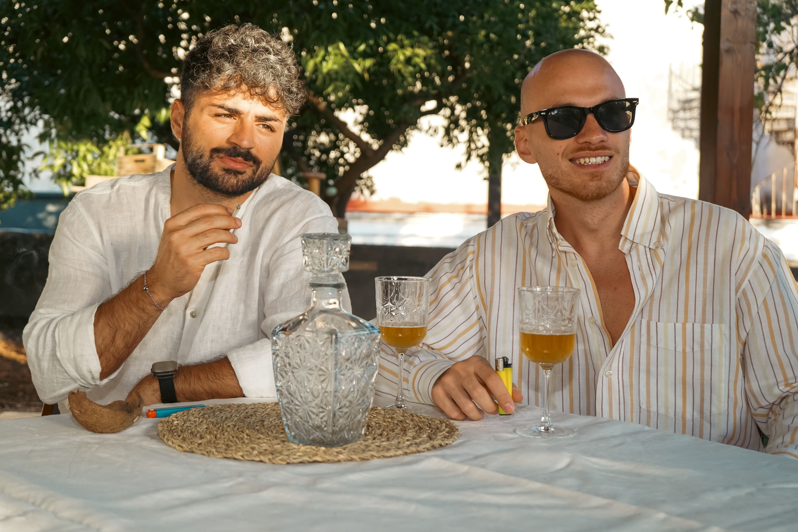 Compleanno in giardino. Fotografo eventi Napoli
