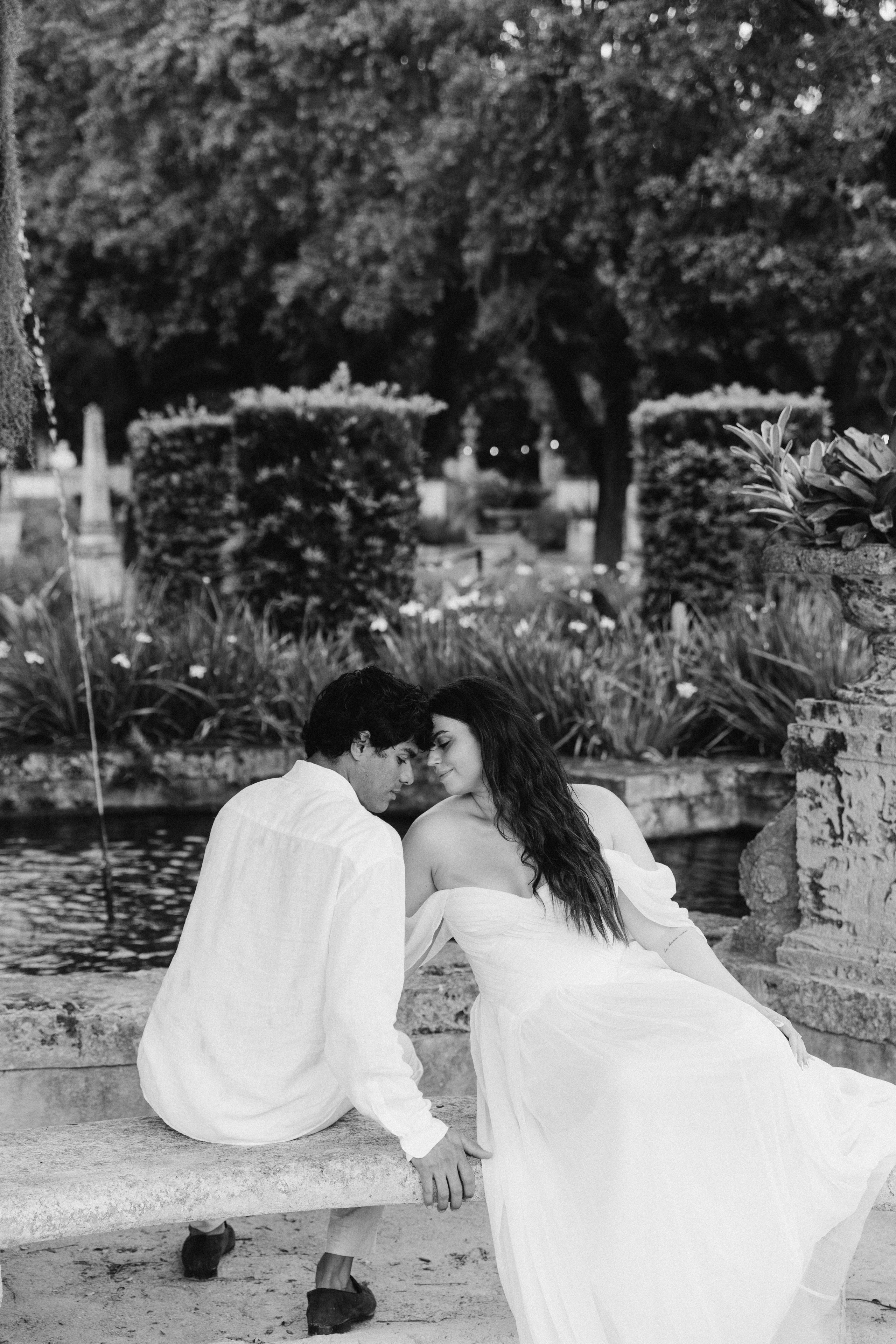 Lindsay & Kirk | Elopement at Vizcaya Museum & Gardens