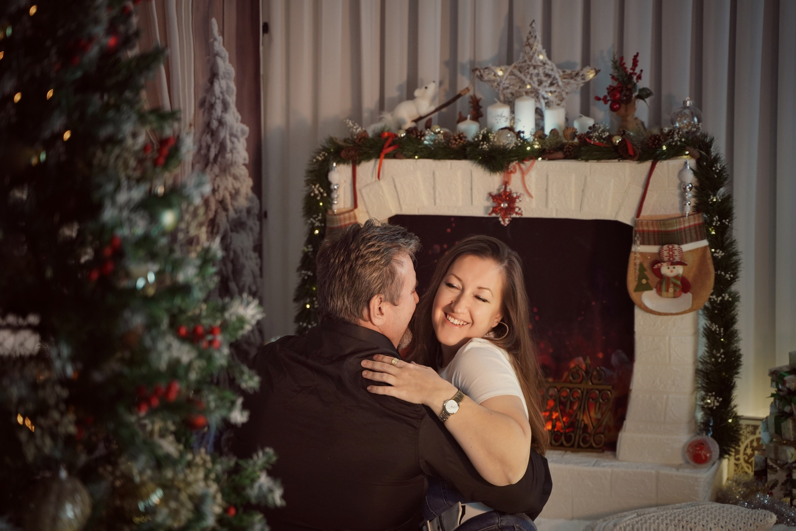 Семейный вечер в Новый год. Фотограф. Визуал. Хайфа. Талья Цветкова