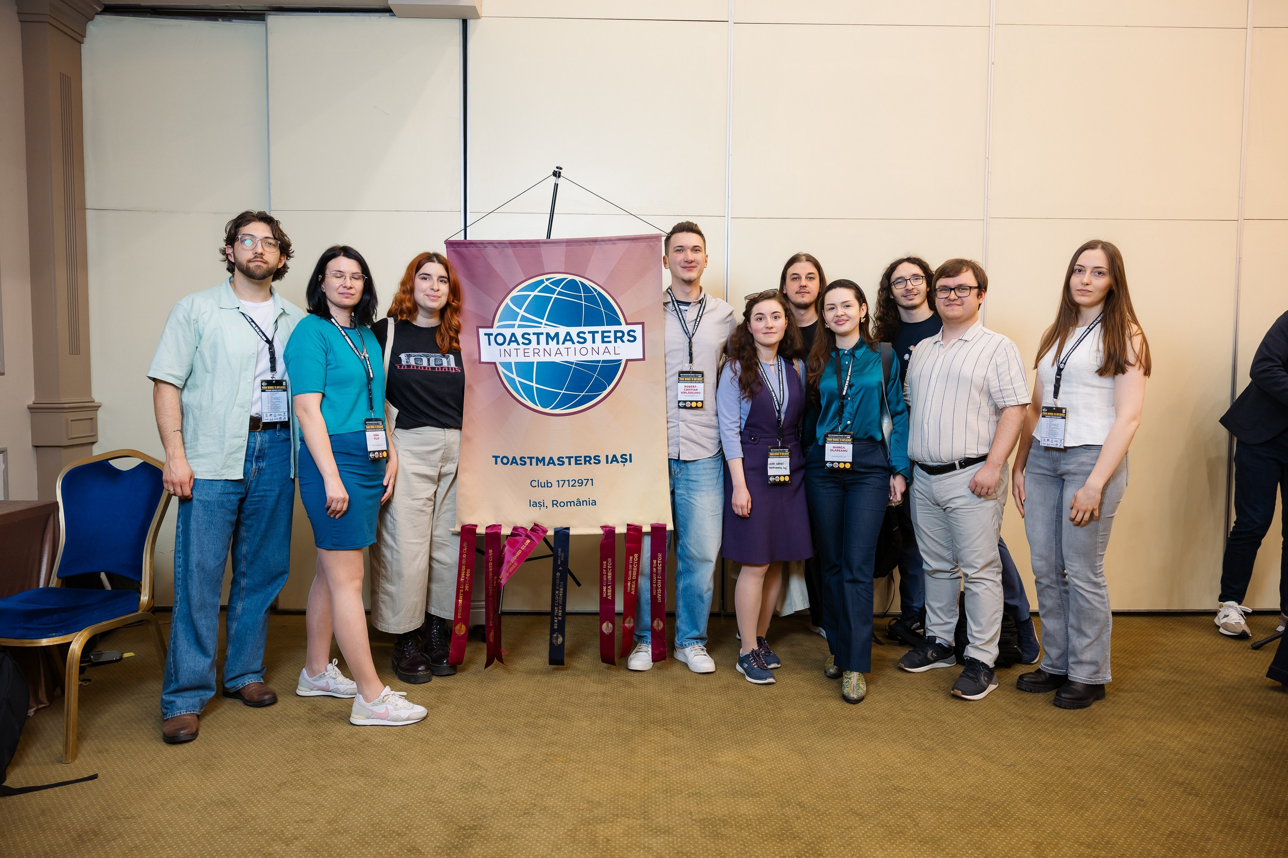 Toastmasters Conference. Marius Ciocan