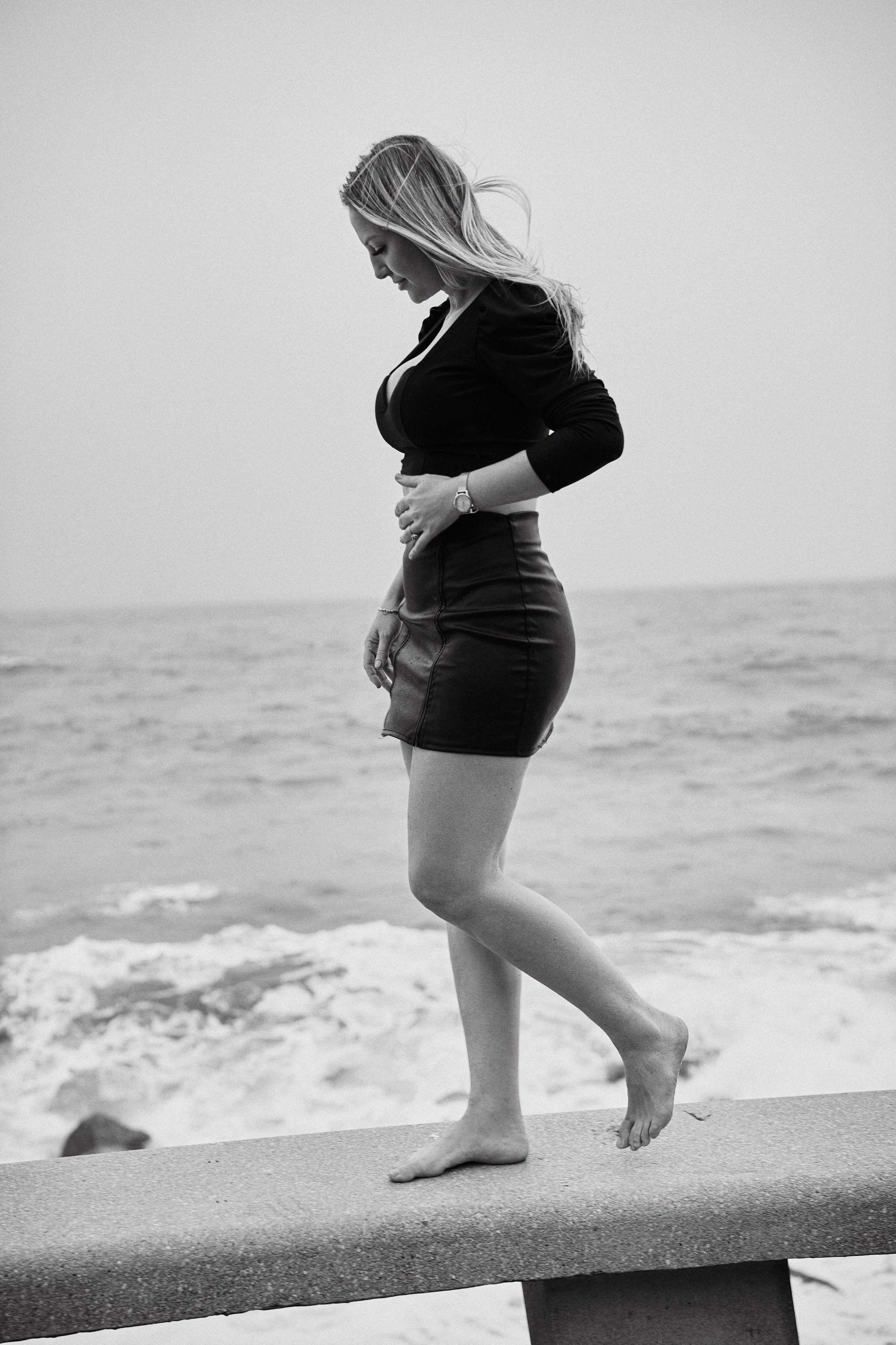 Дани. Съемка в шторм. Фотограф в Барселоне Жанна Захарченко