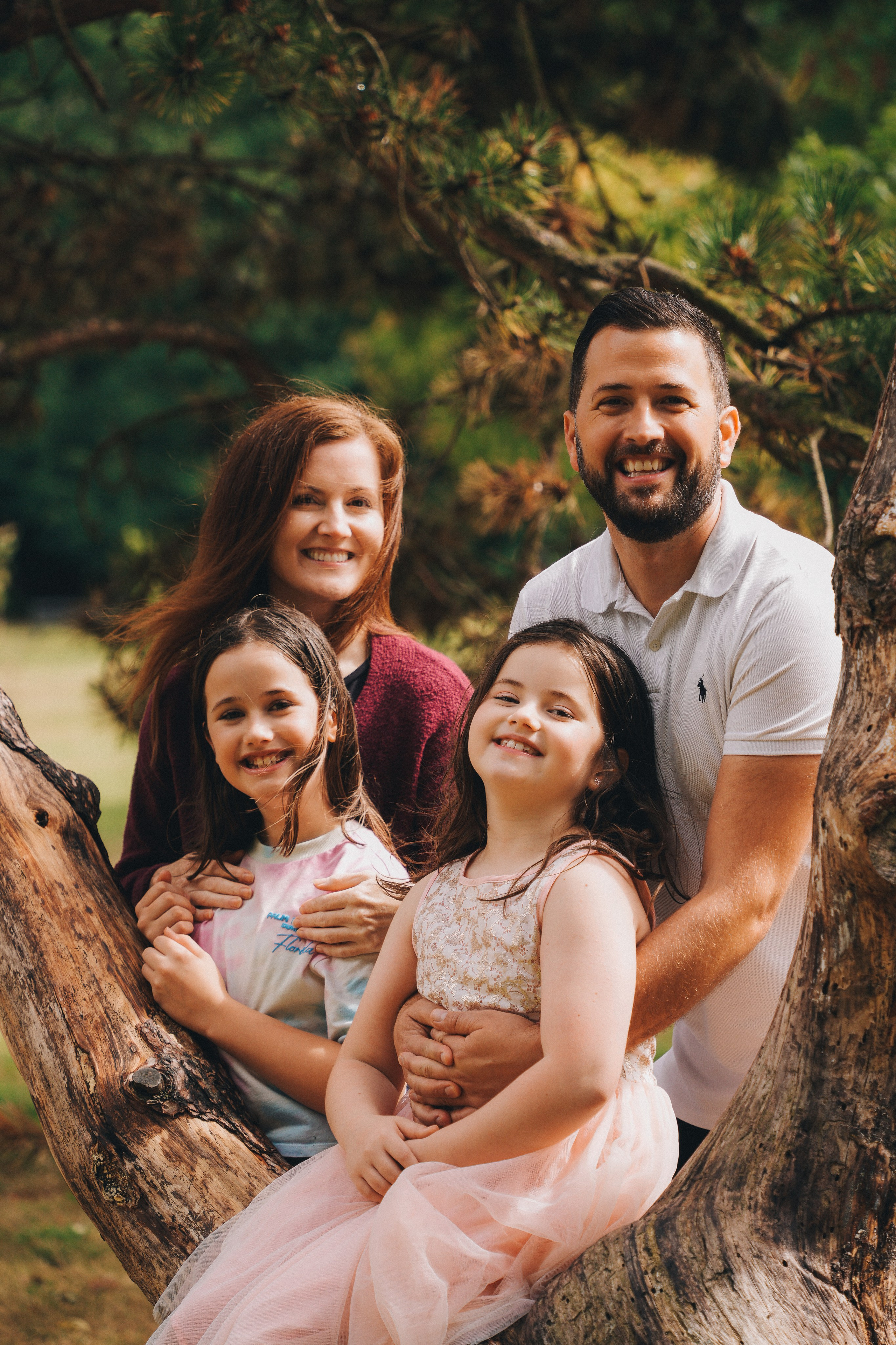 Family photo shoot in Solihull and Birmingham outside 