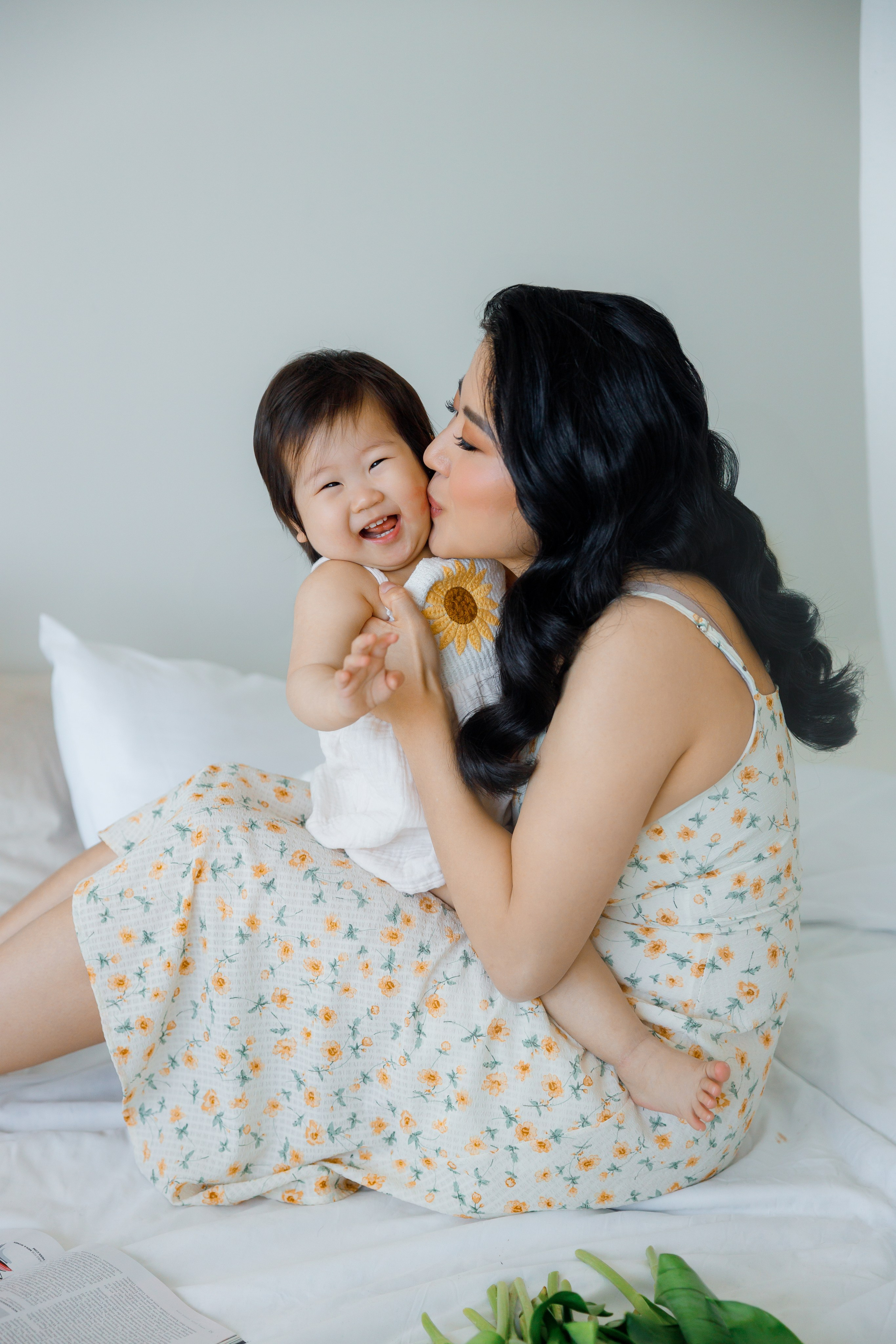 Nika’s family. Home