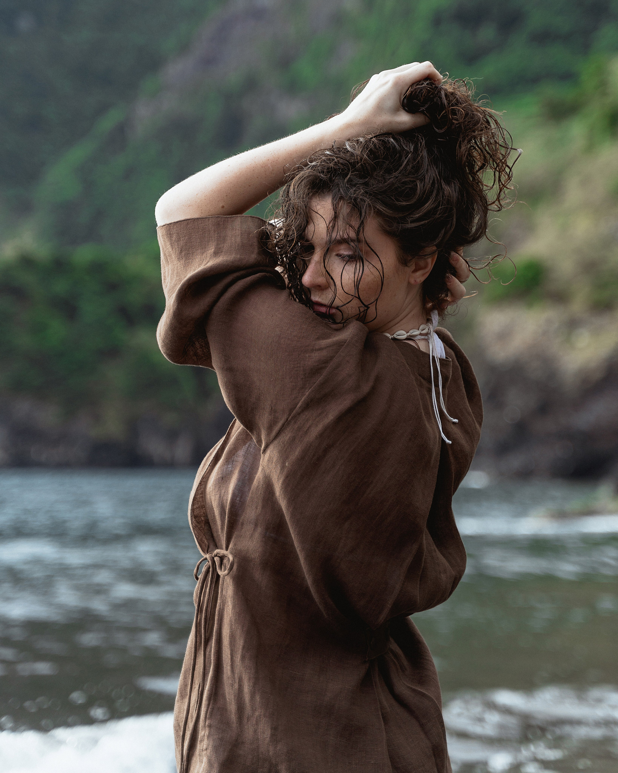 Misty Beach Portraits with Anita at Seixal | Madeira Photographer. Your photographer in Madeira