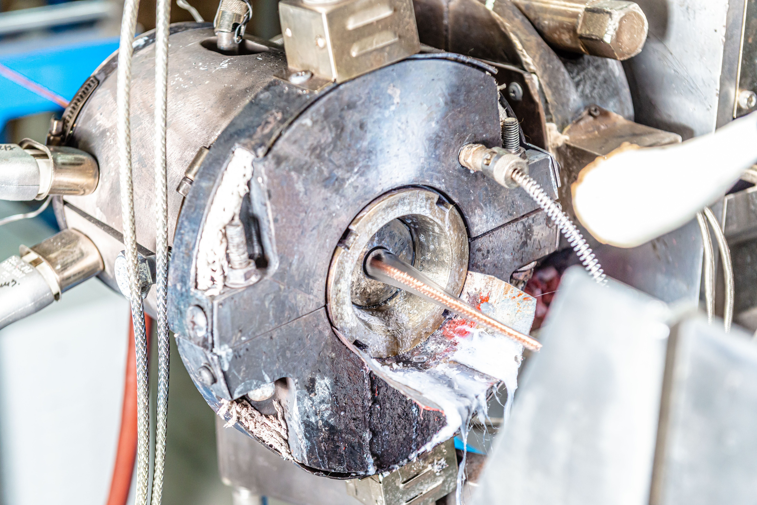 Съемка на Заводе Теплосети. ФОТОГРАФ МЕКСИКА КИНТАНА-РОО