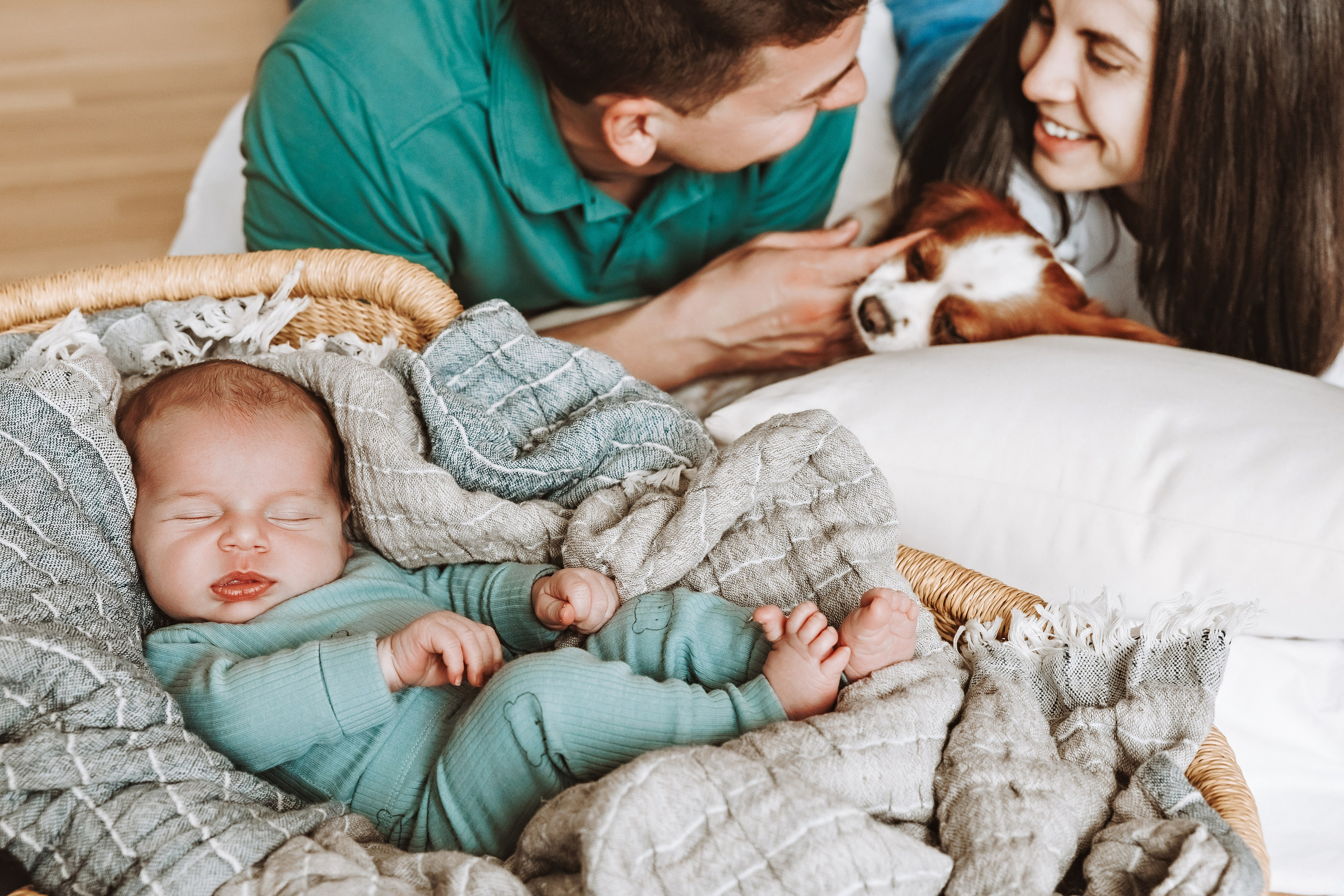 Фотосесия за новородено. Фотограф Ирина Йотова