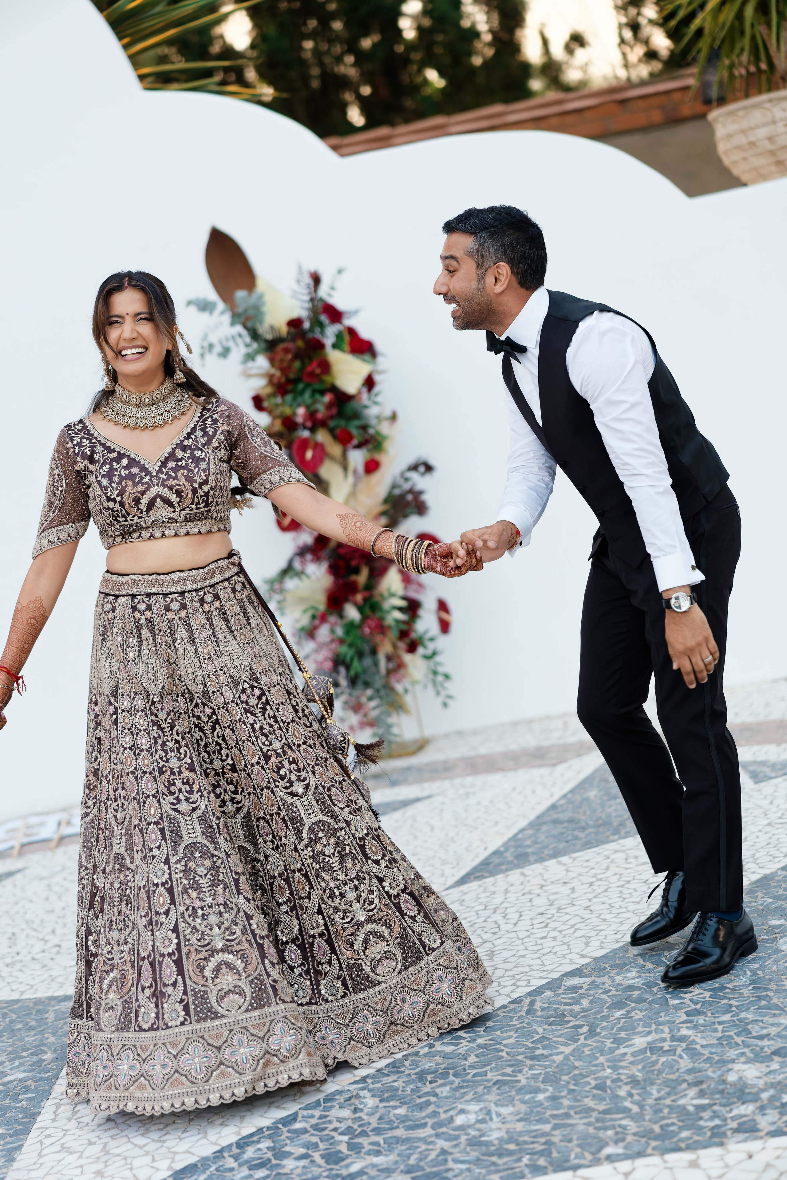 Indian wedding at Gran Villa Rosa, Barcelona