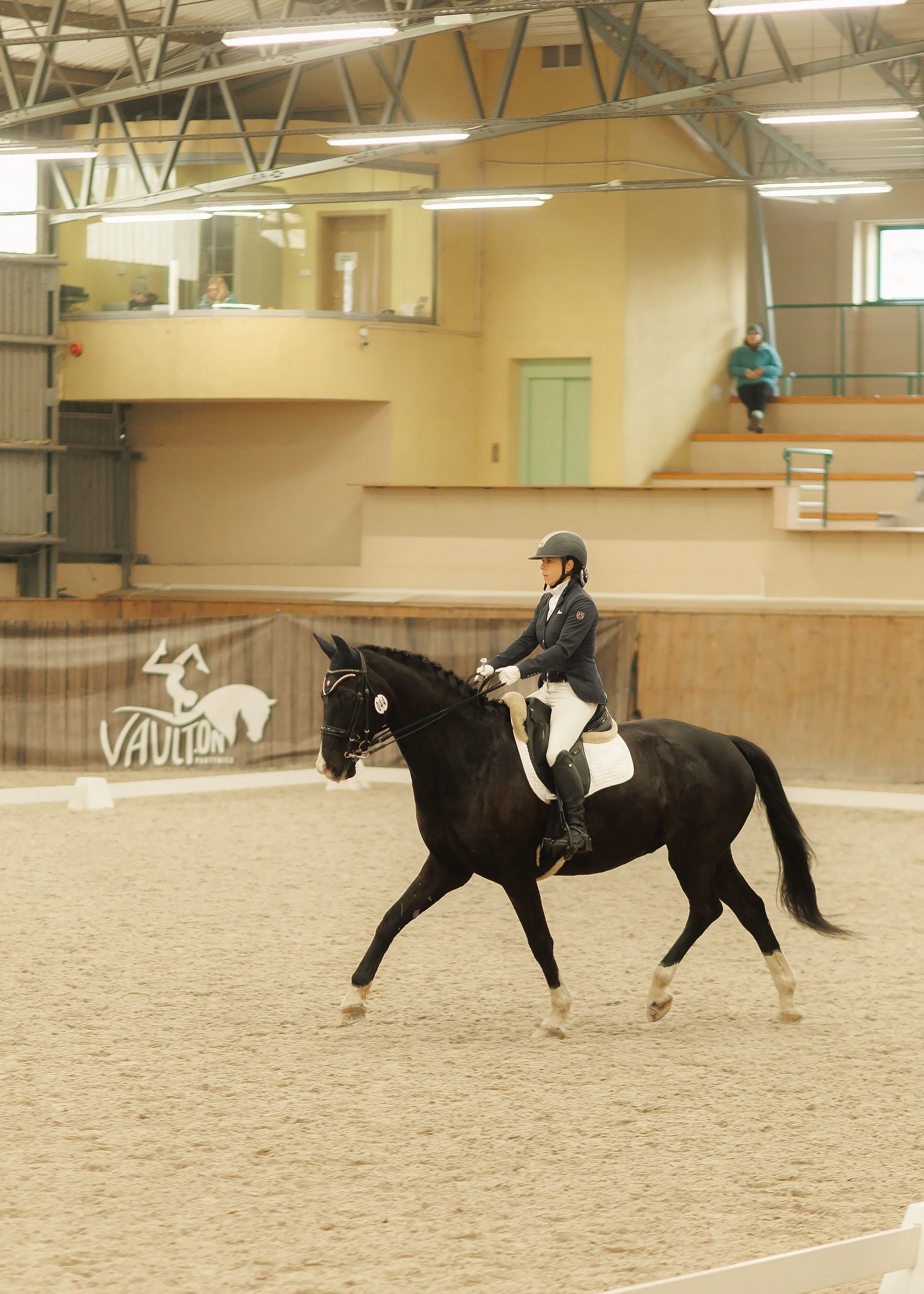 Partynice dressage \ feb'25. Kaja | fotograf we Wrocławiu | ludzie i psy