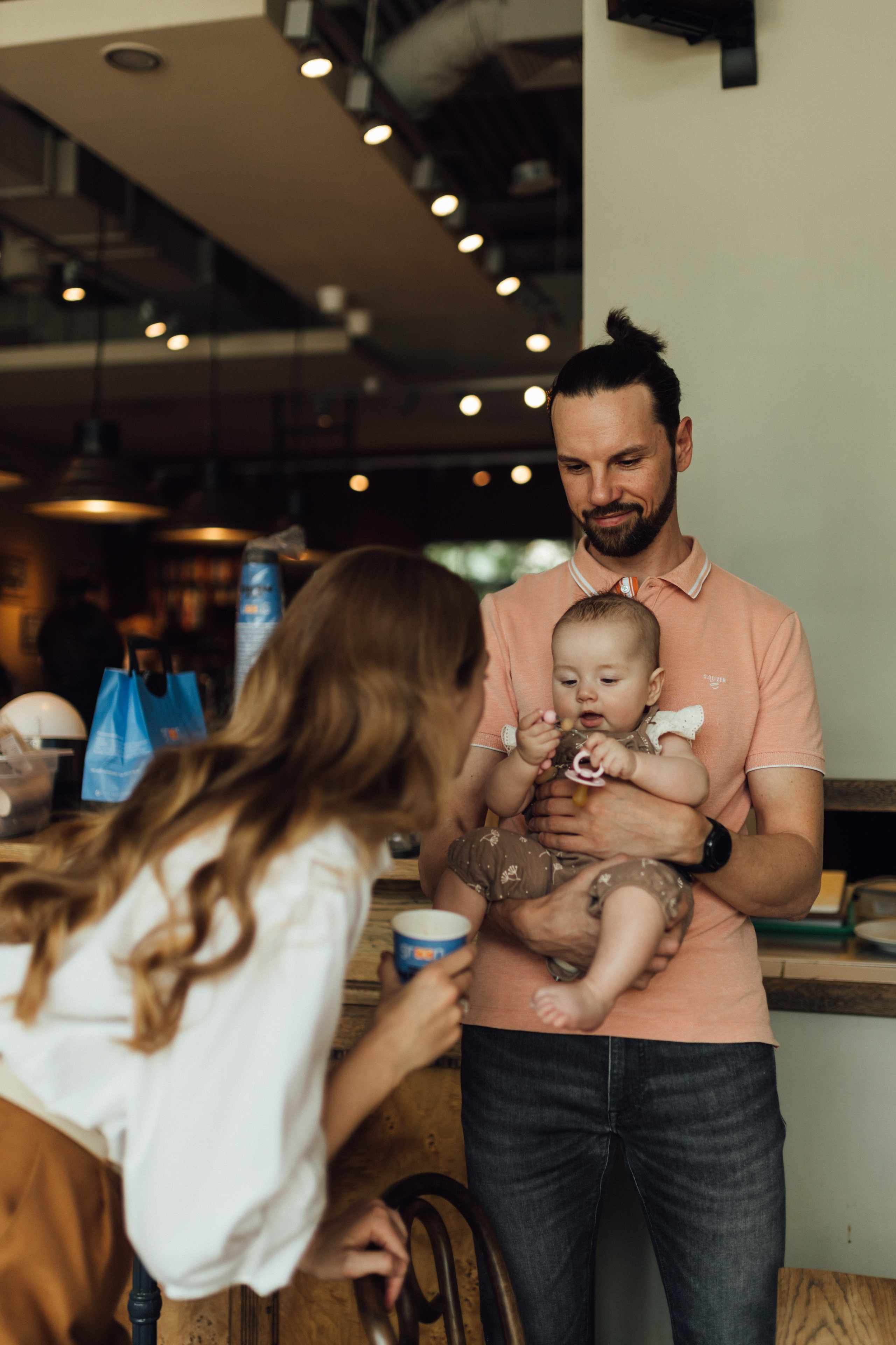 Coffee Break. Maternity, newborn photographer in the Bay Area|Iryna Rakivnenko